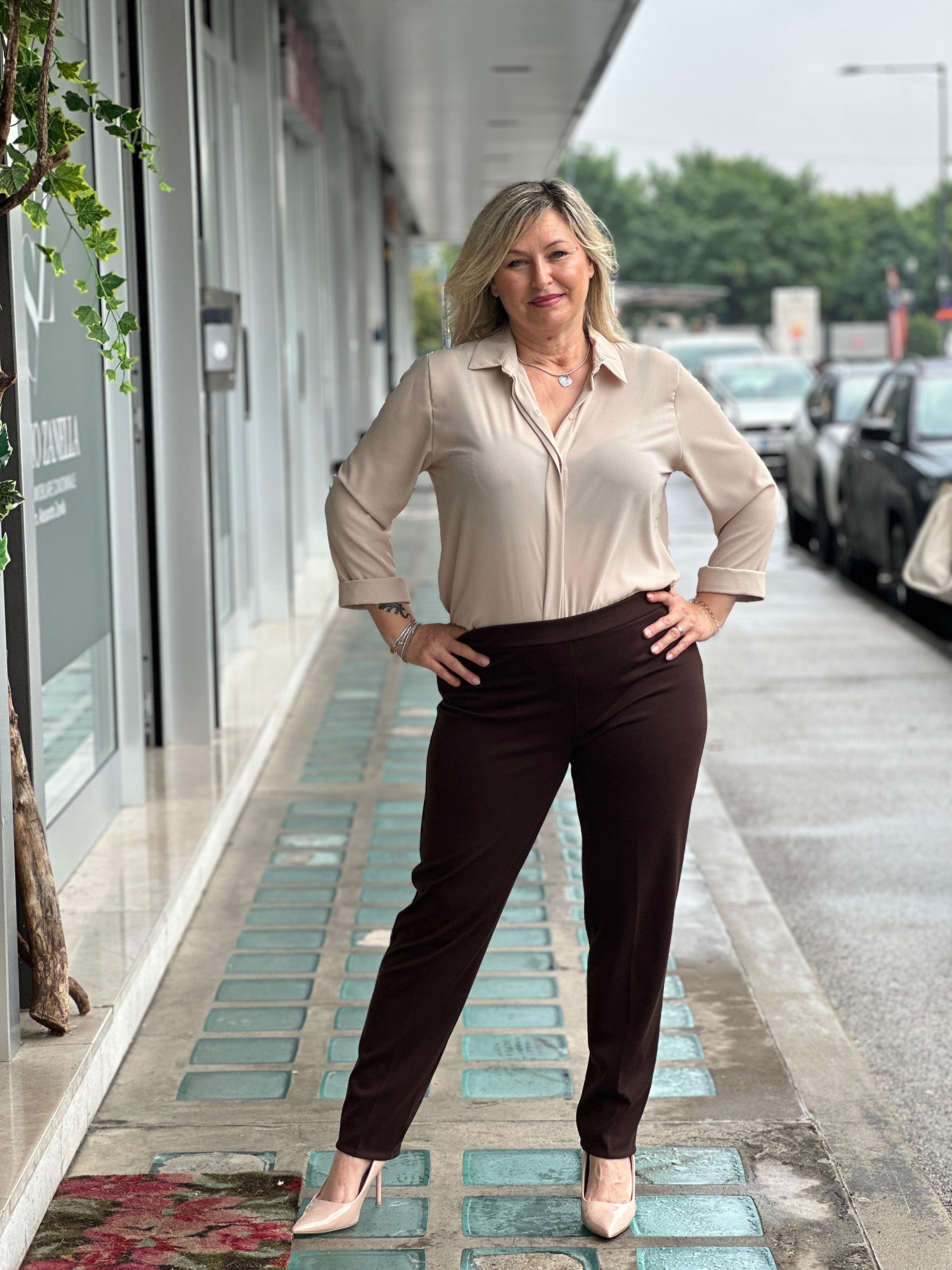 Pantalone punto Milano Curvy