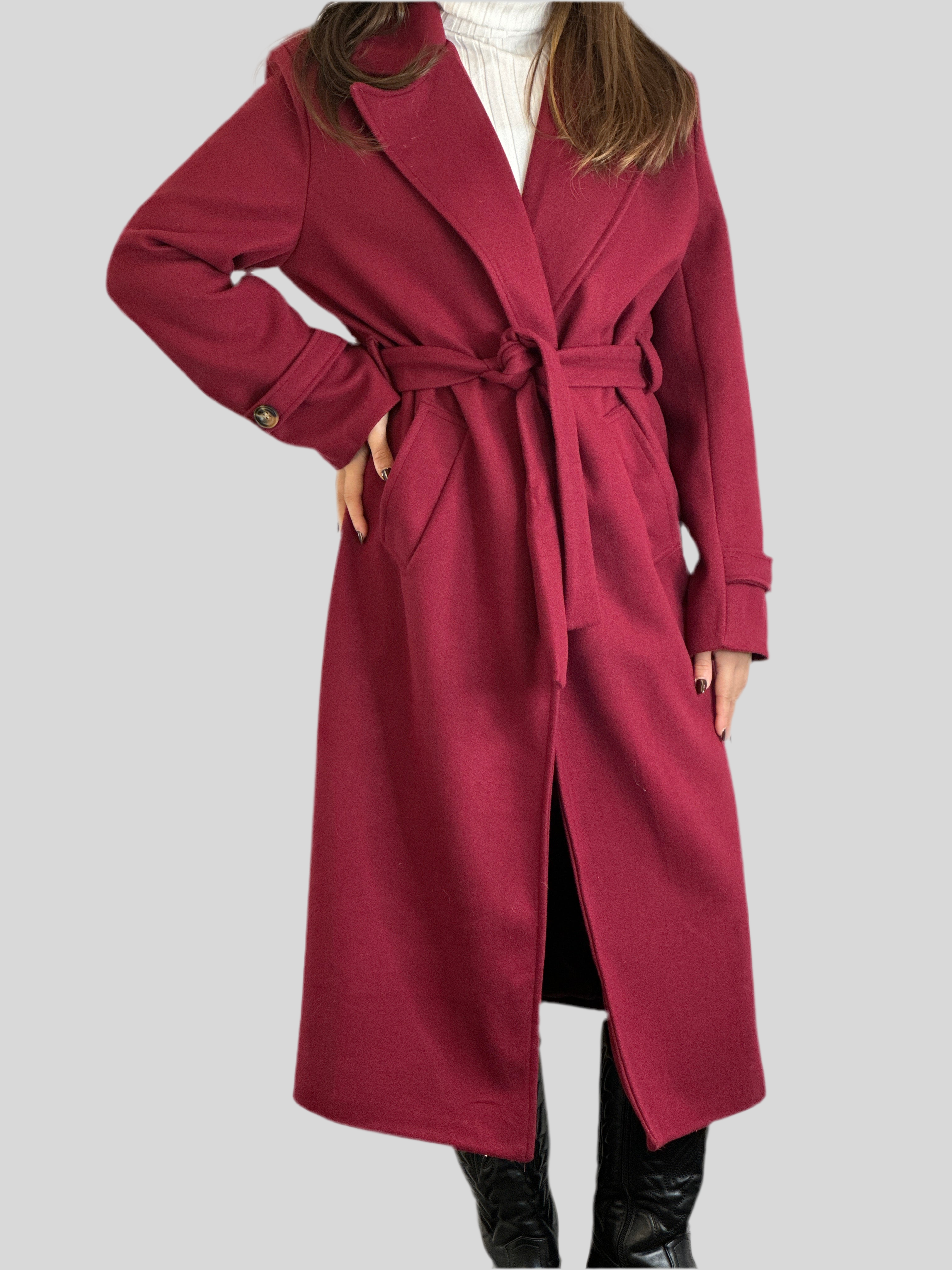 Cappotto Borgogna