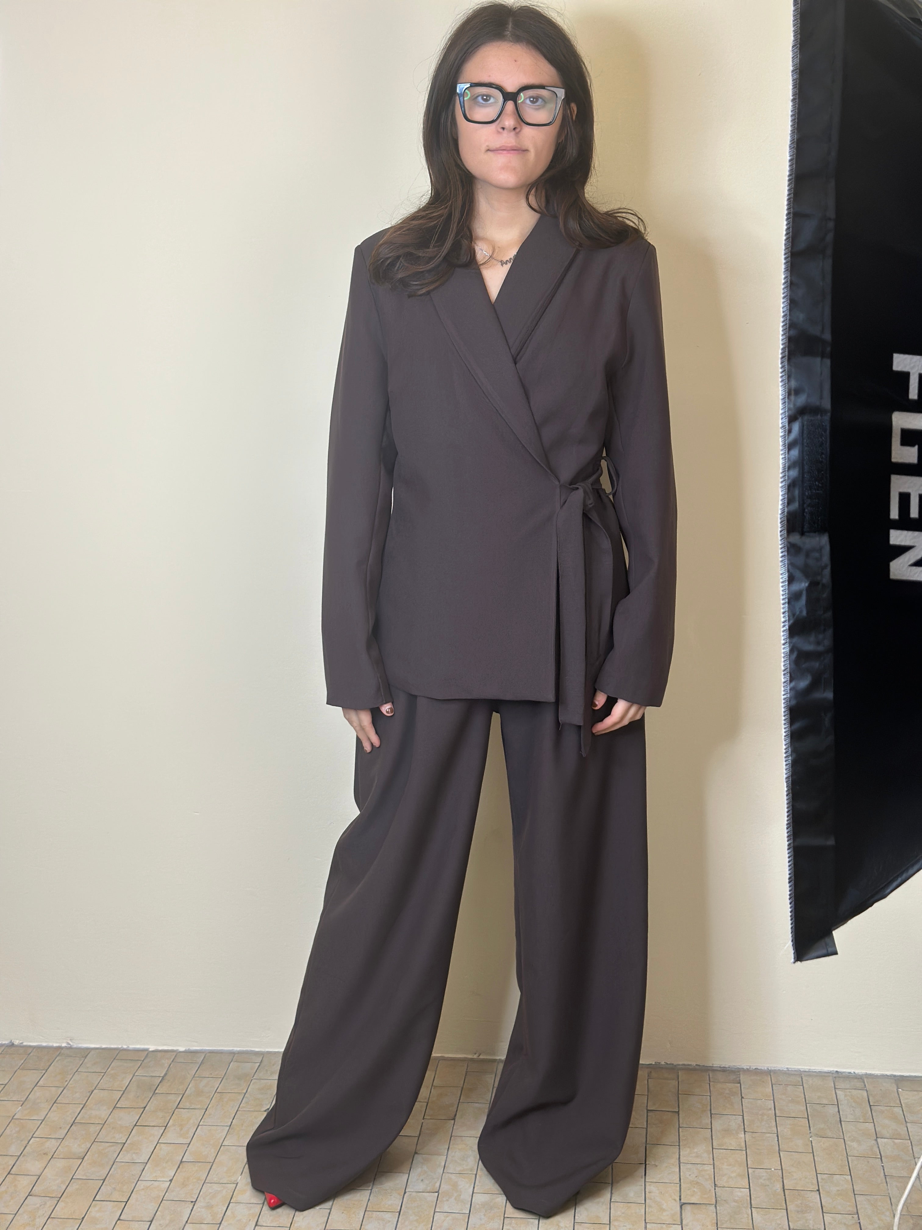 Tailleur Marrone Maddy