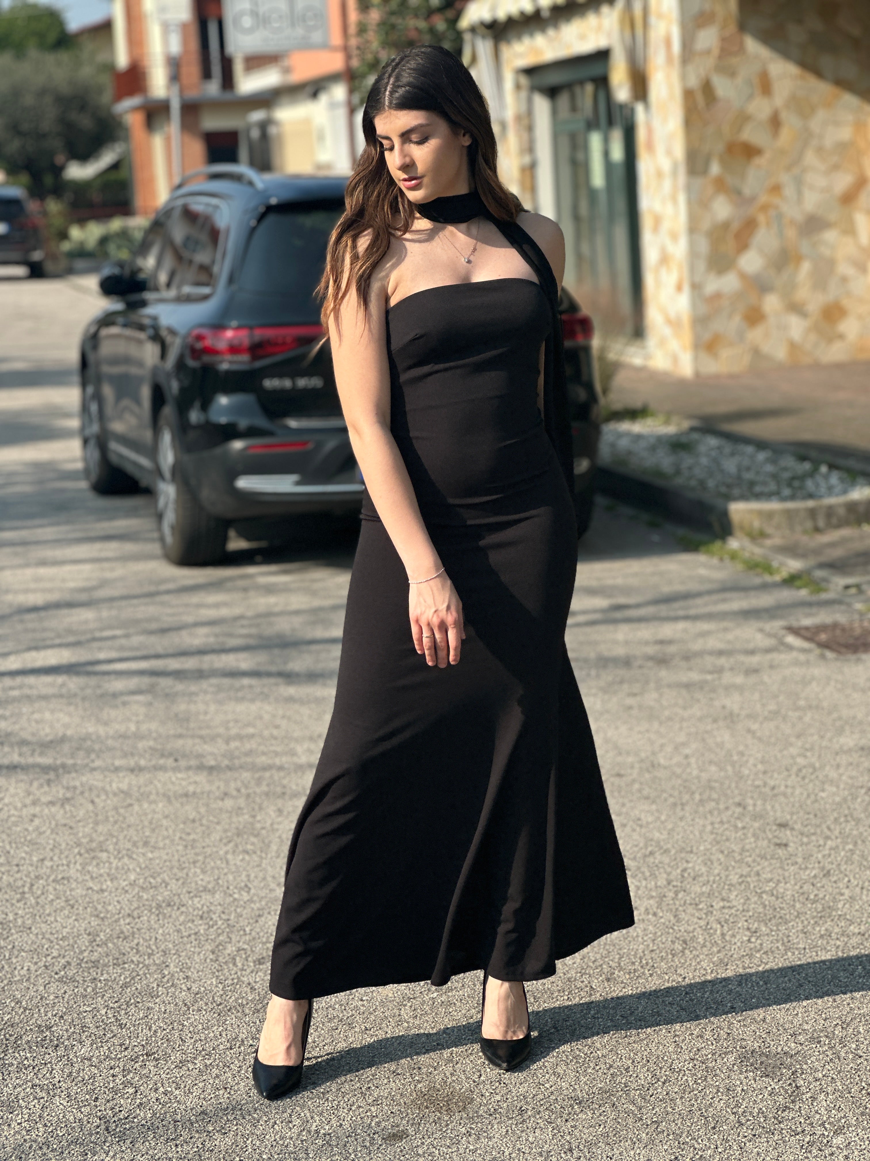 Abito Monroe nero