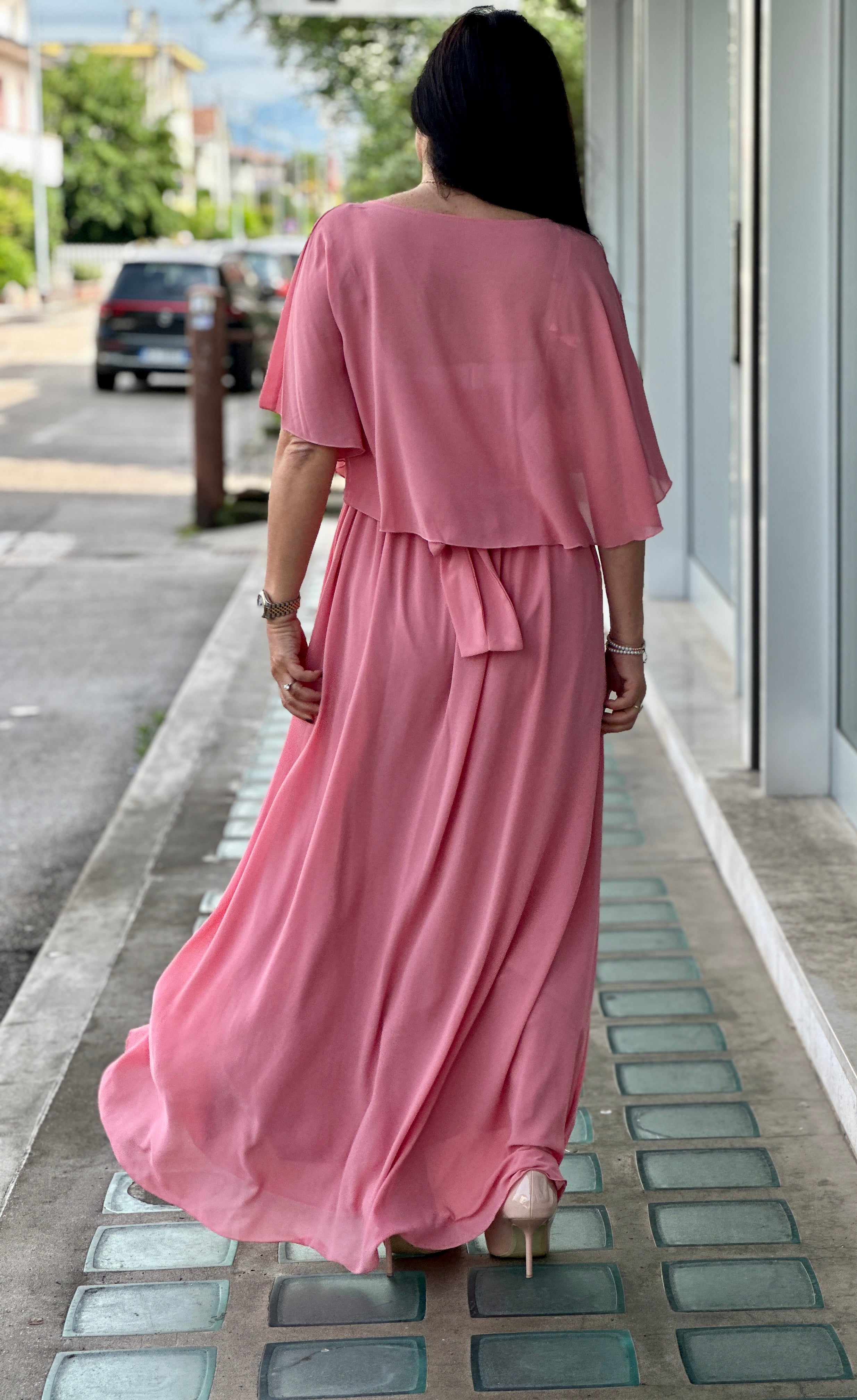 Abiti cerimonia Rosa