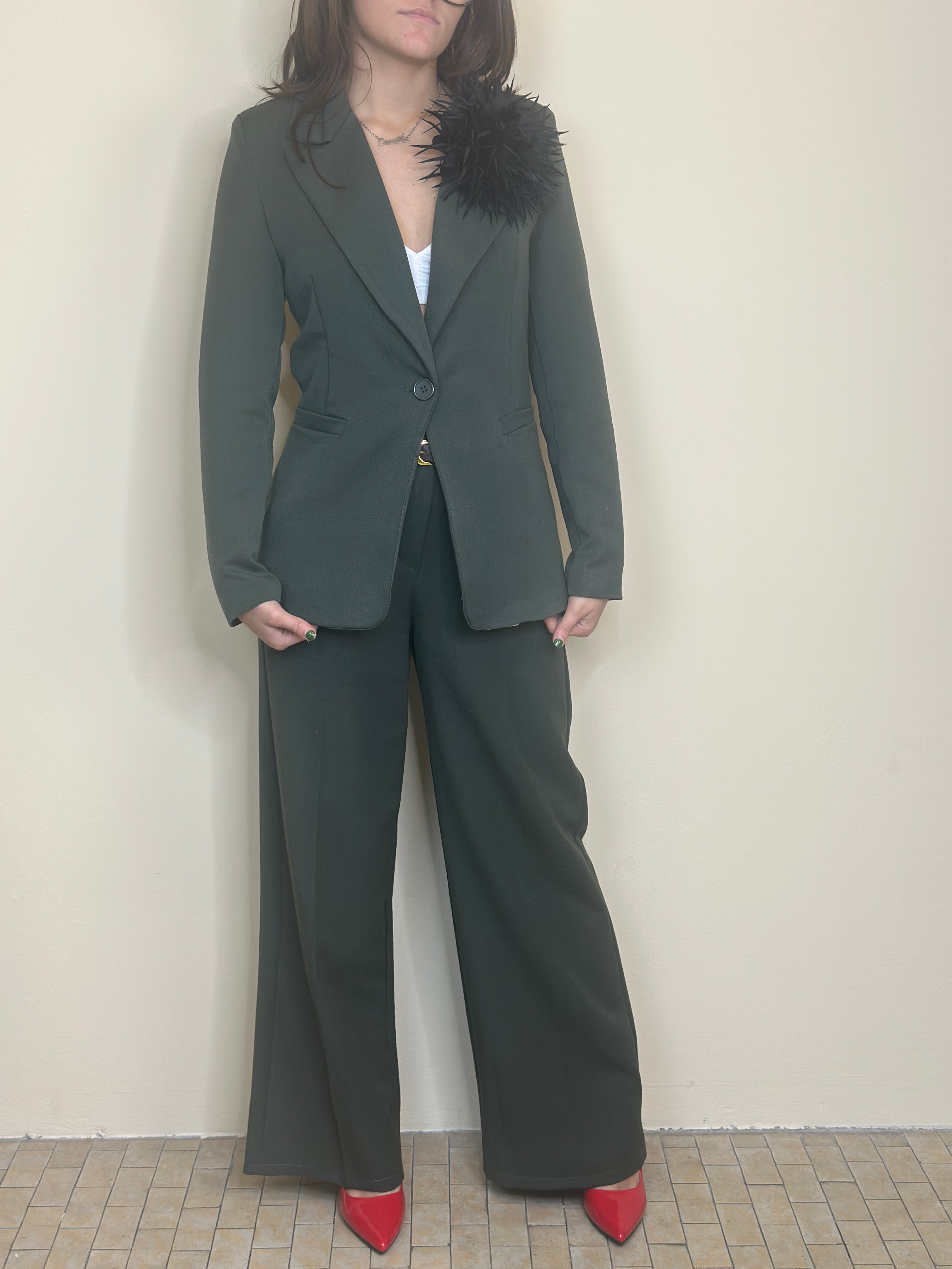 Tailleur brand Miraga verde
