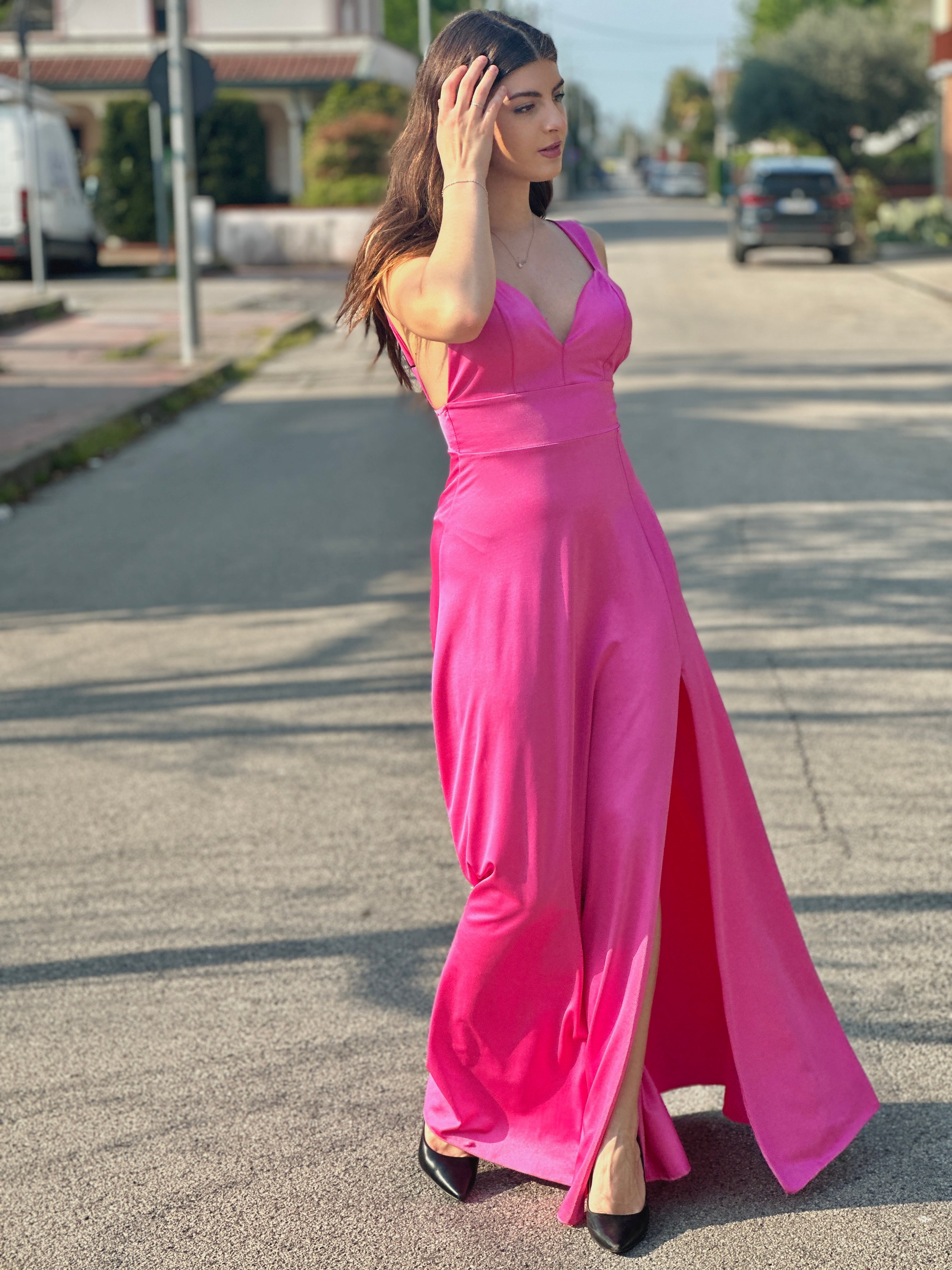 Abito Tulipano fucsia