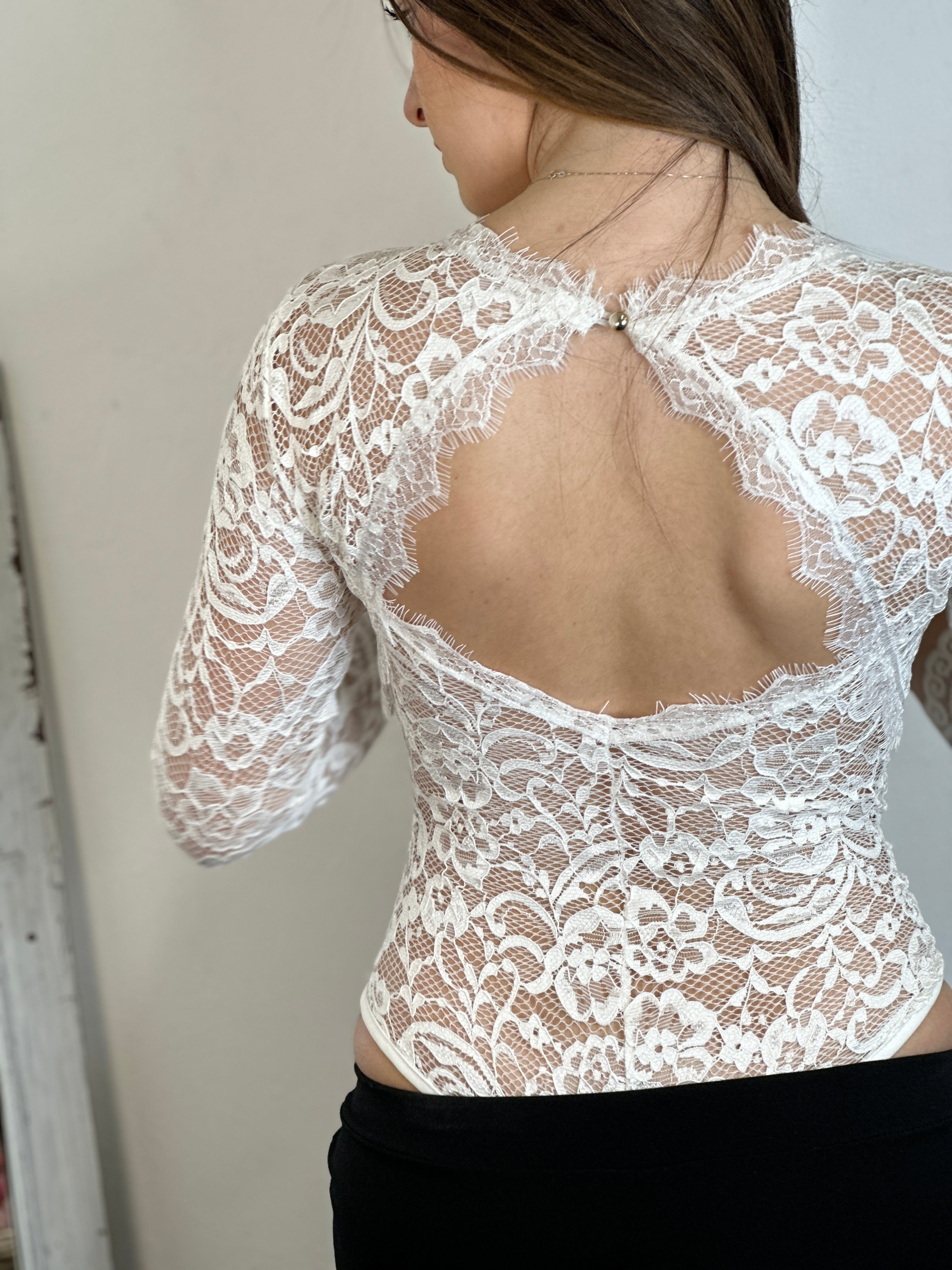 Body pizzo romantico