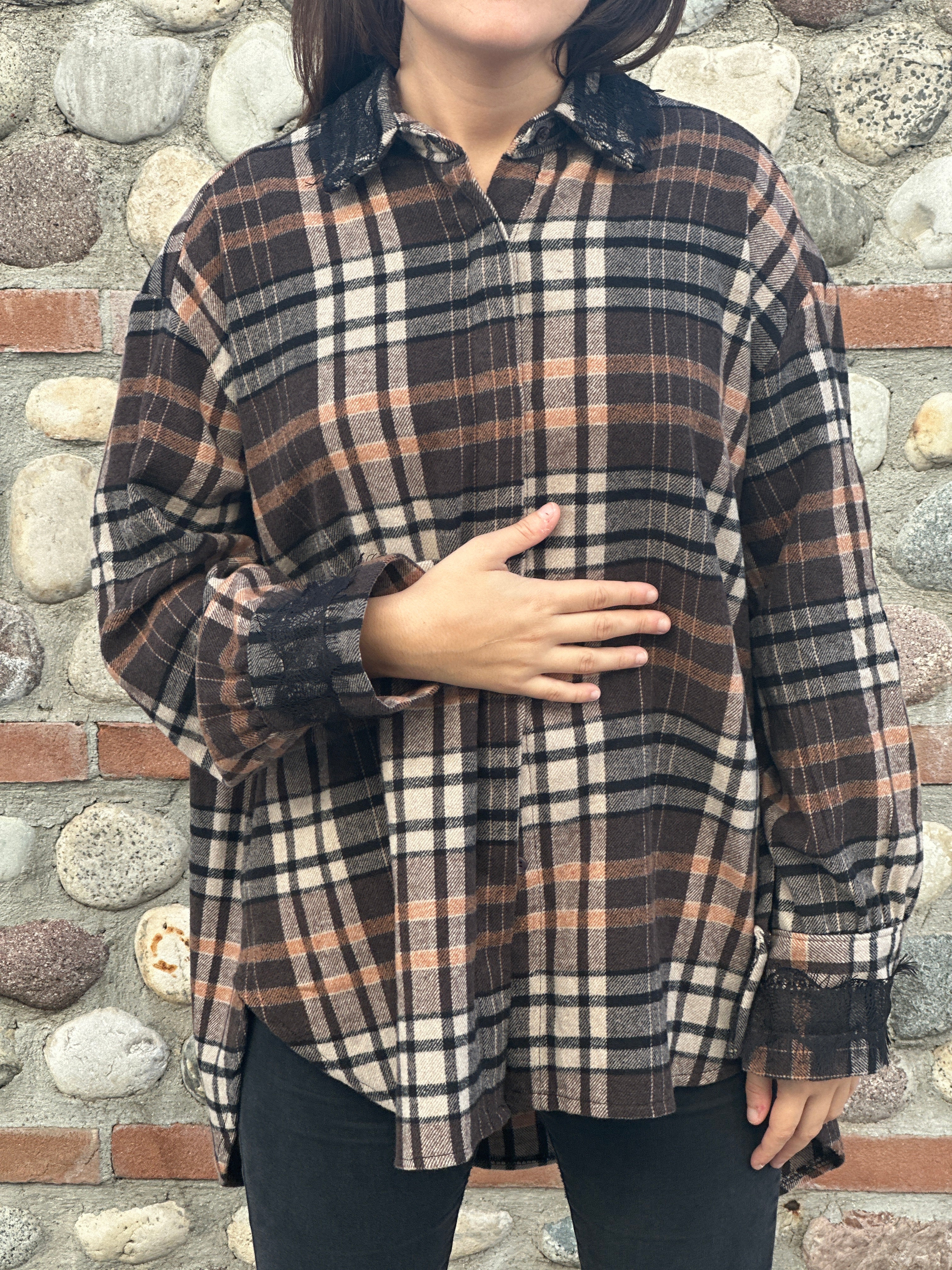 Camicia a quadri brand Altamira