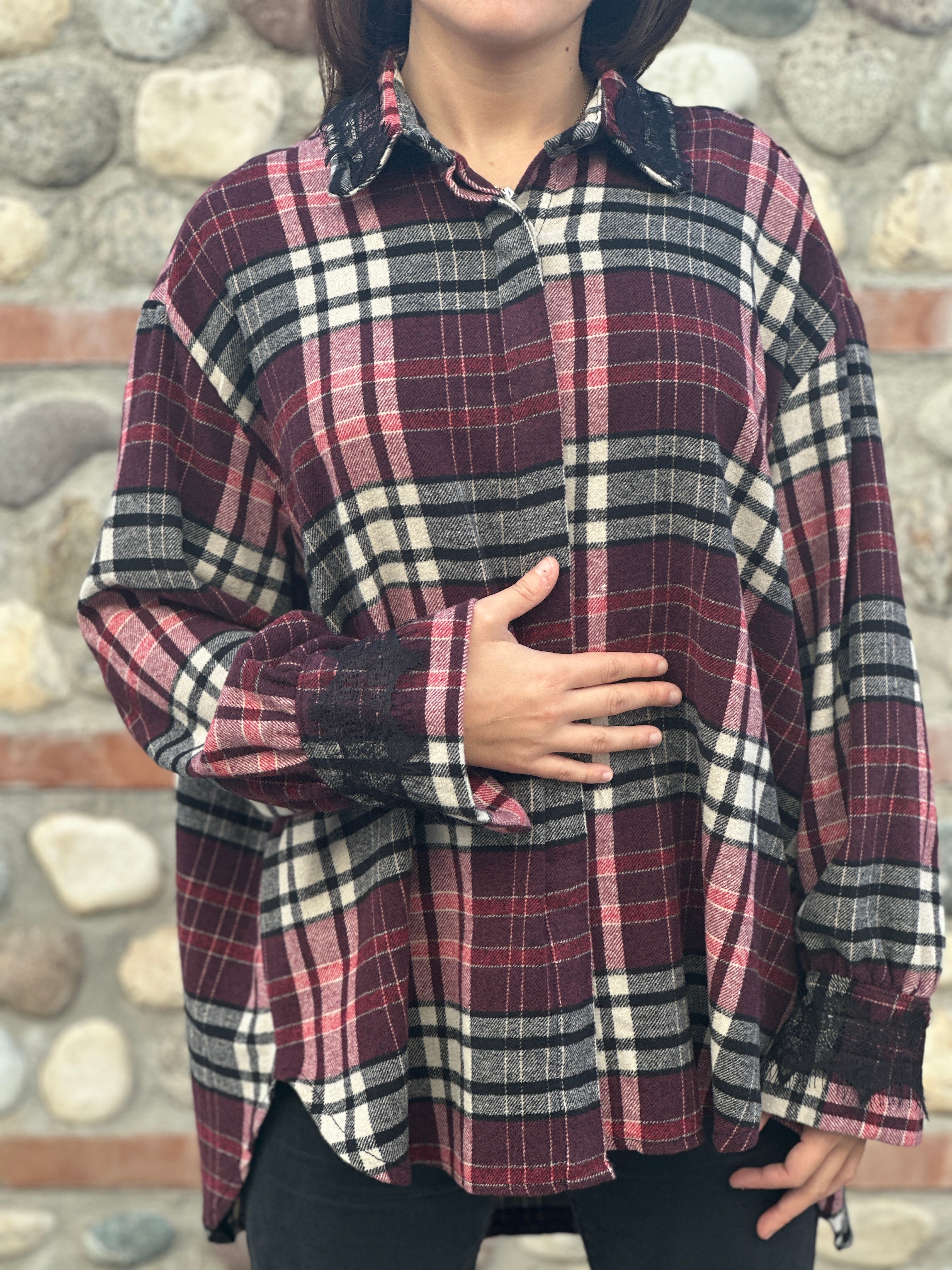 Camicia a quadri brand Altamira