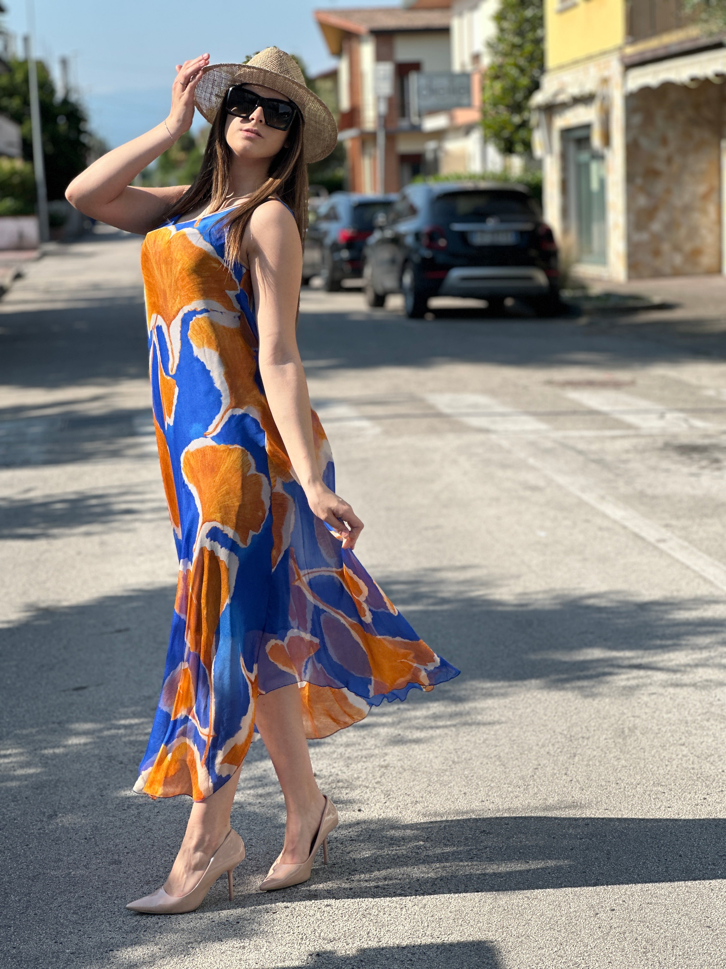 Abito Valencia blu