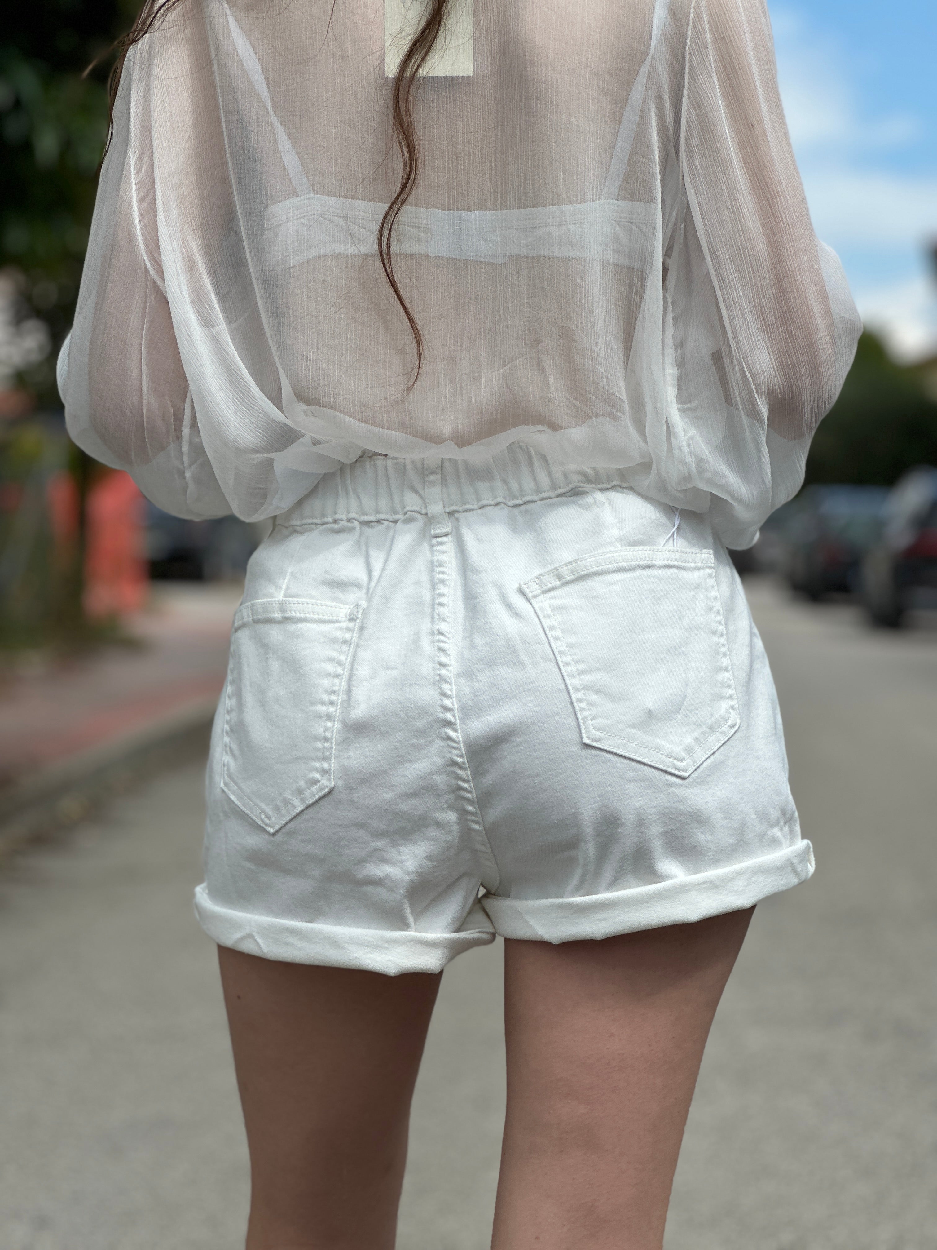 Short Blanc