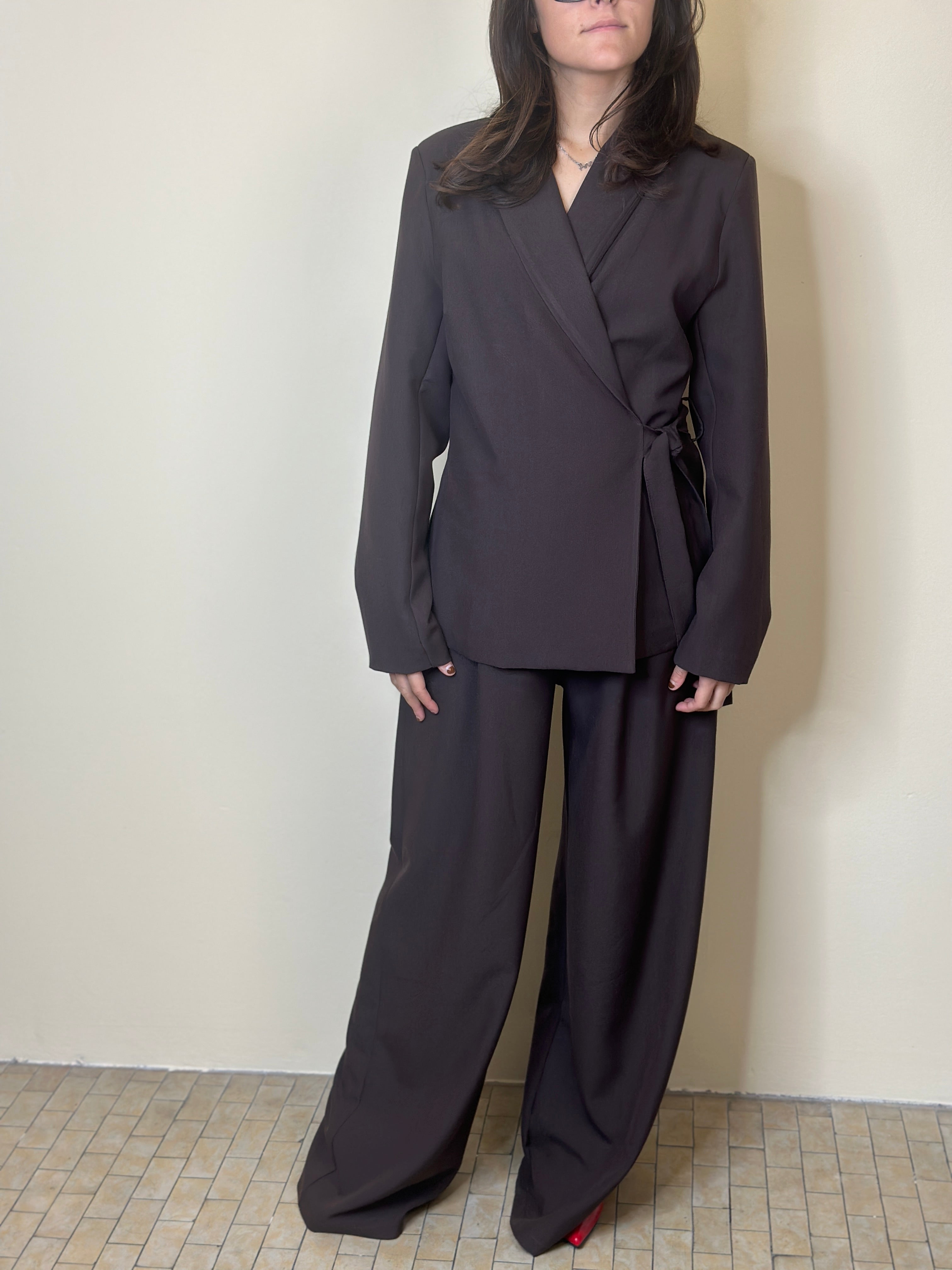 Tailleur Marrone Maddy