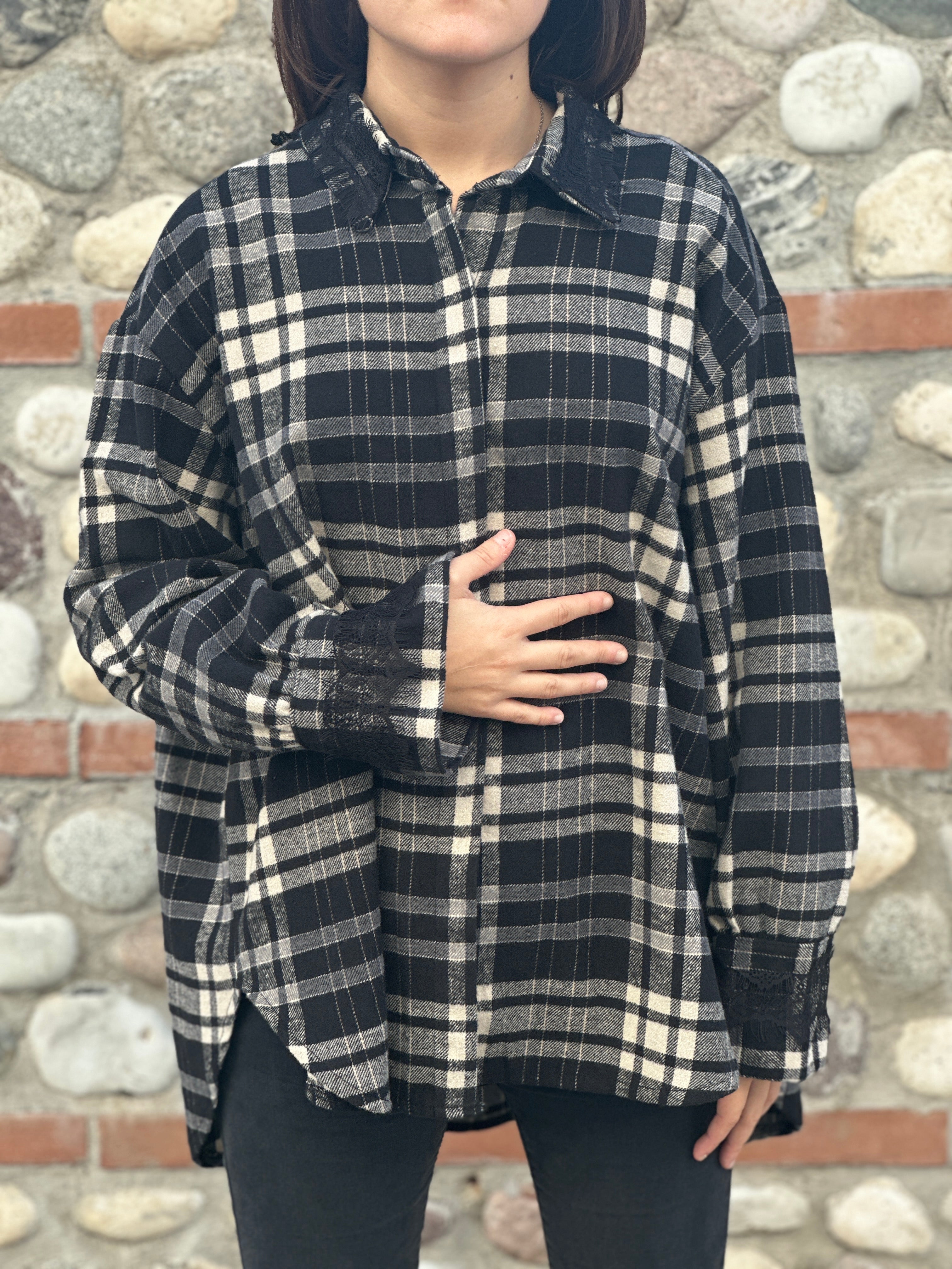 Camicia a quadri brand Altamira