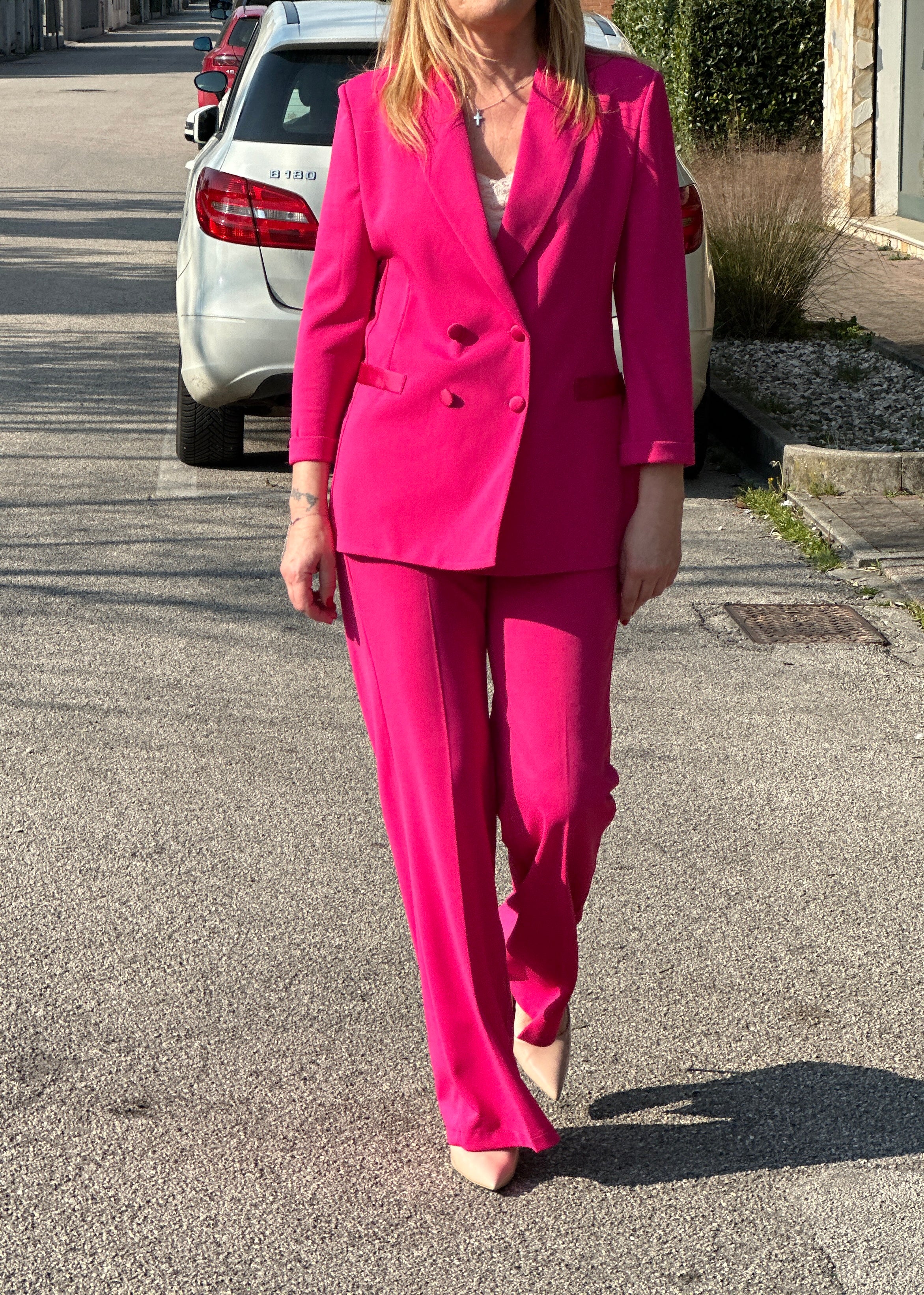 Completo Katia fucsia