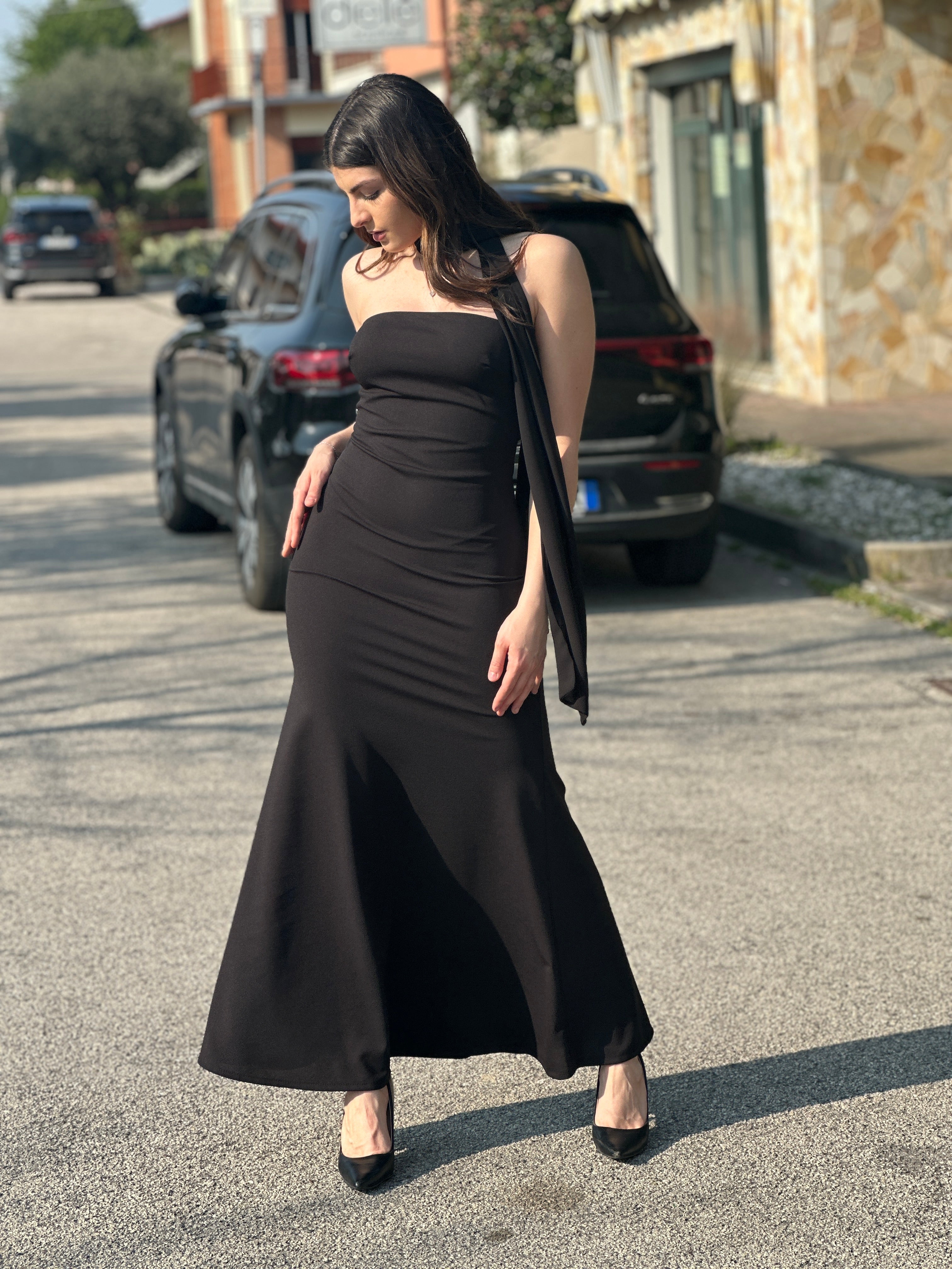 Abito Monroe nero