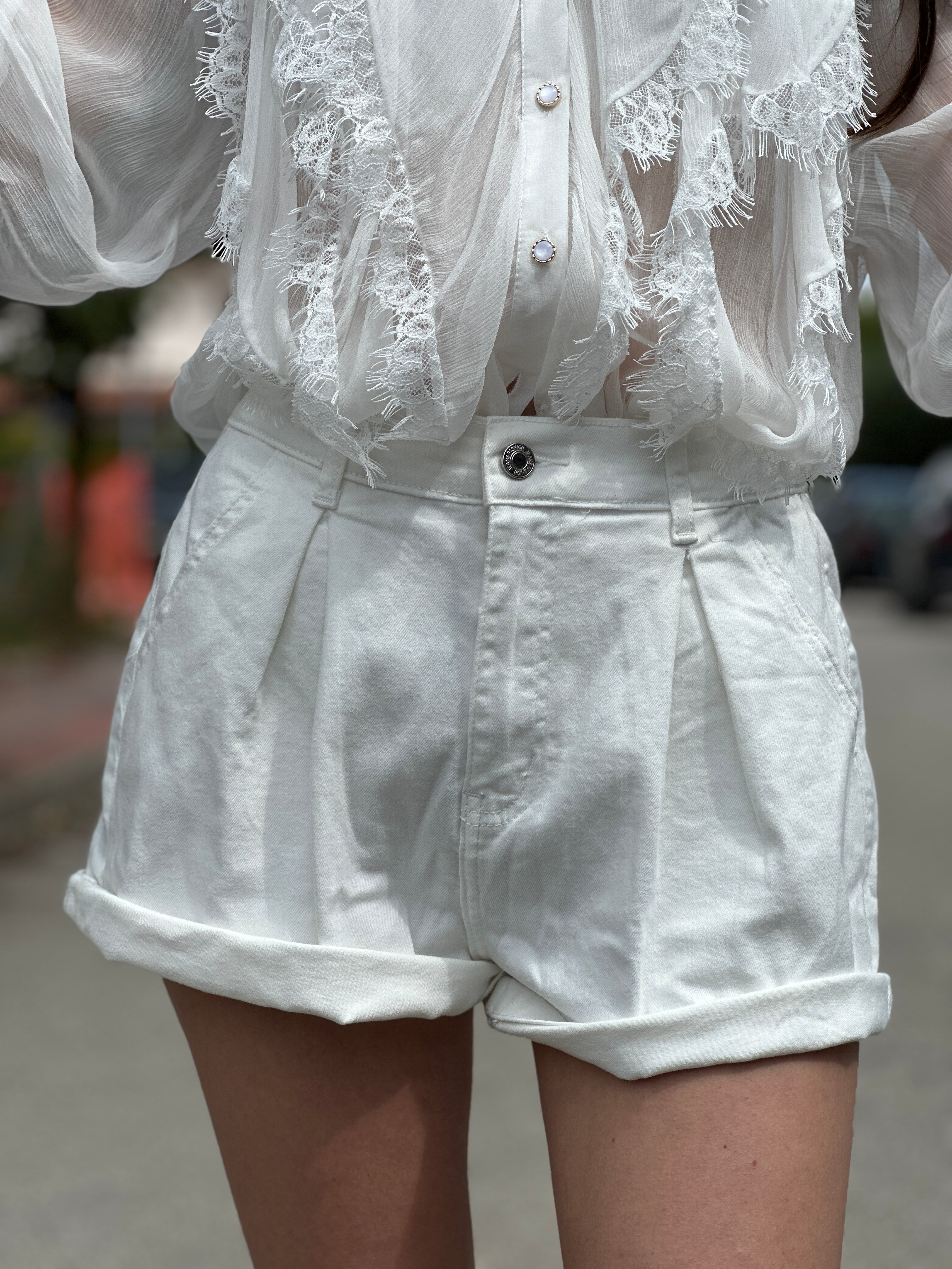 Short Blanc