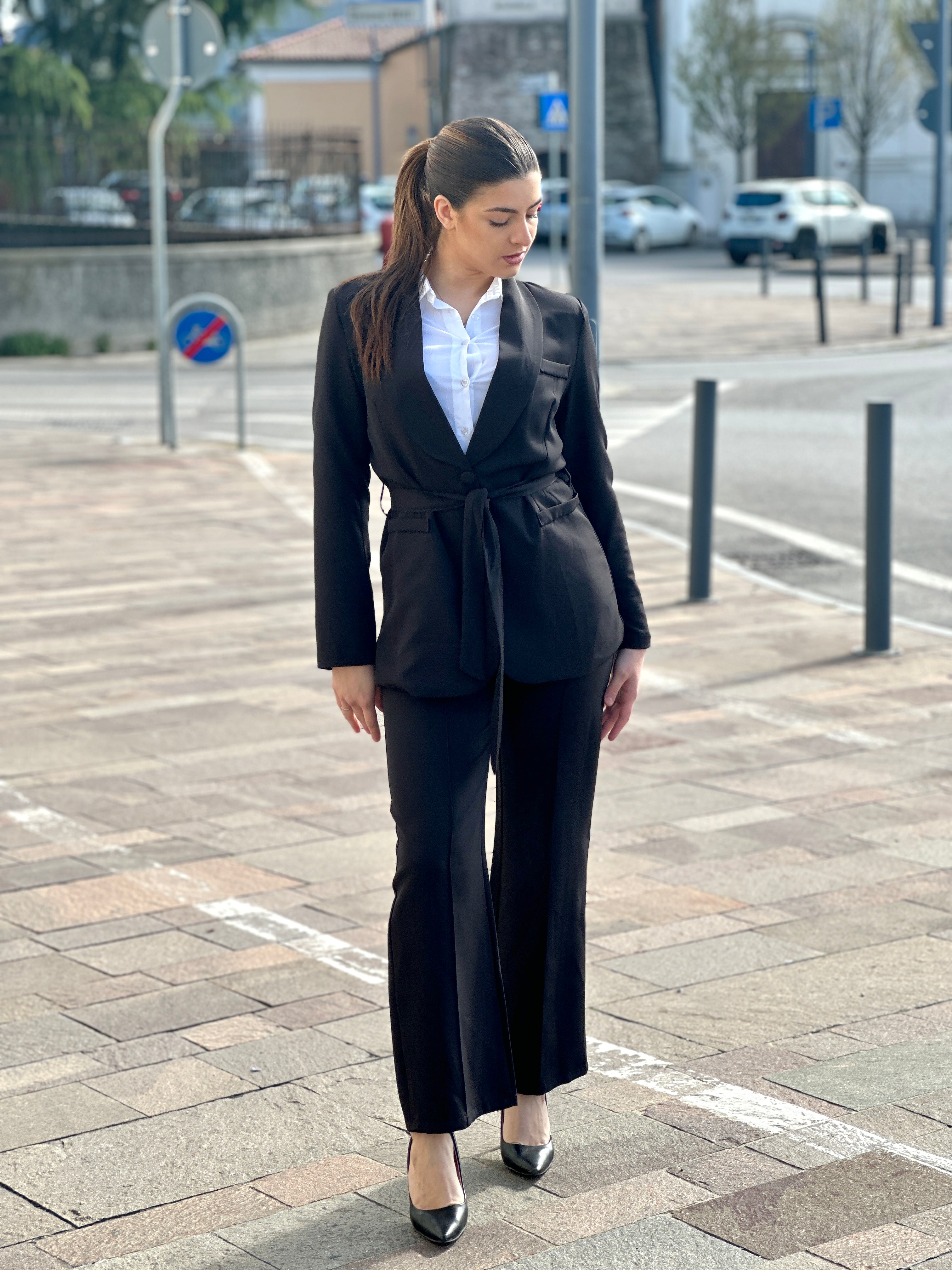 Tailleur Milan nero
