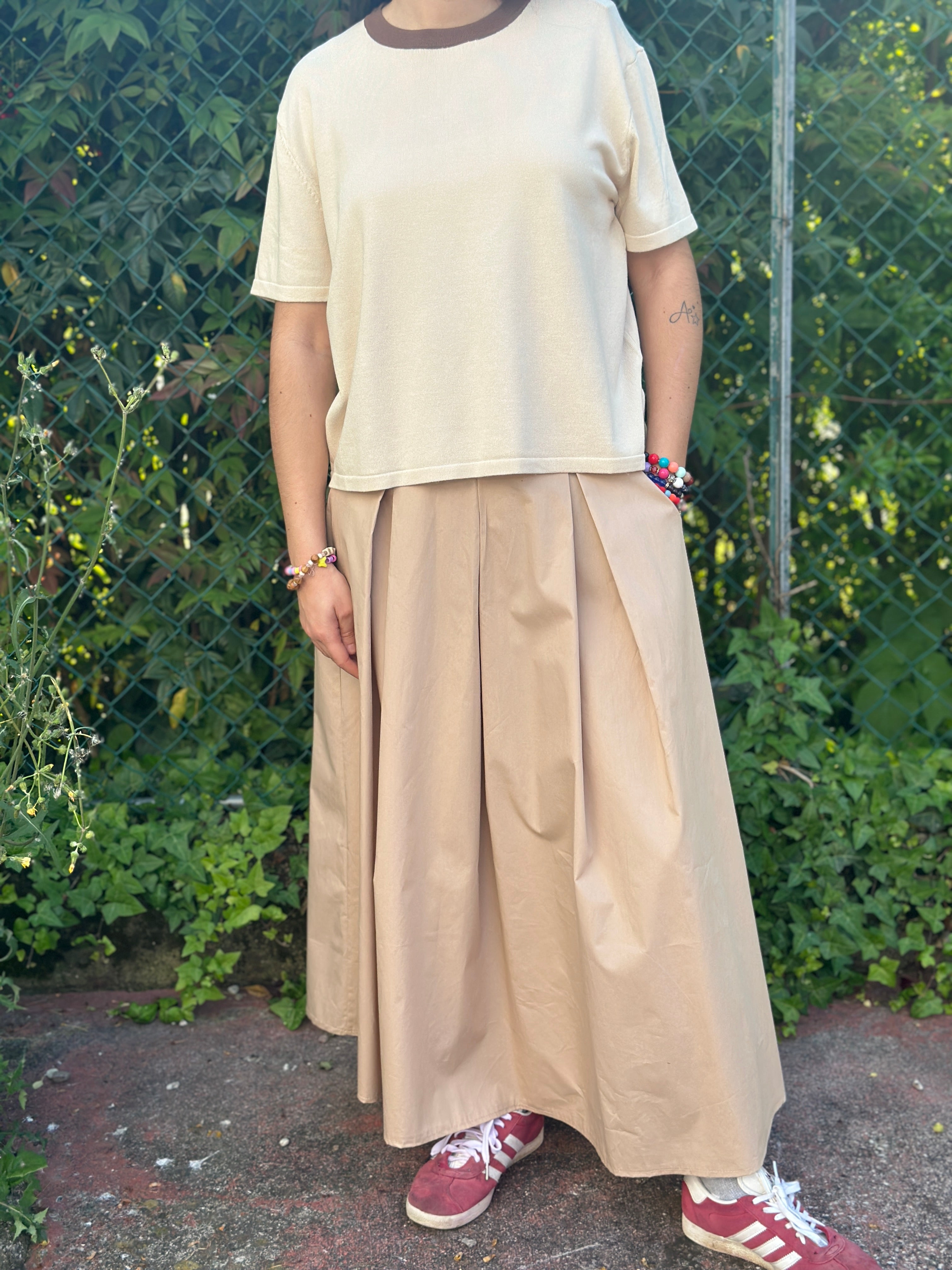 Gonna Camilla beige