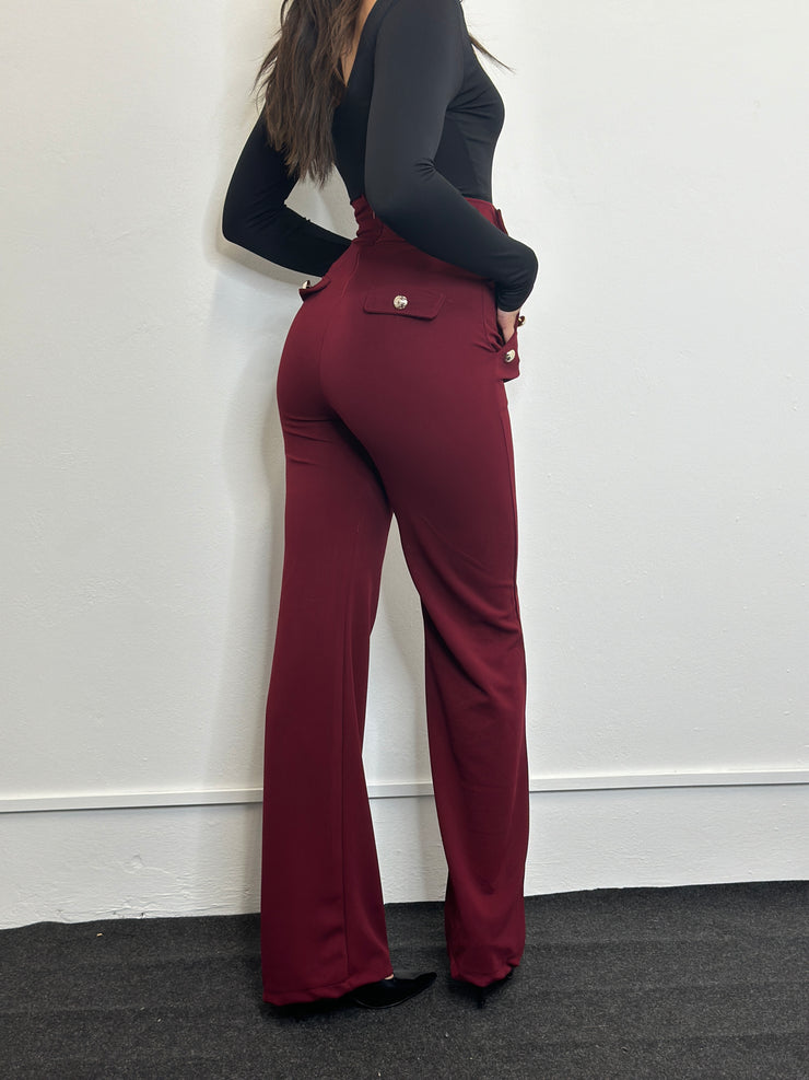 Pantalone vita alta