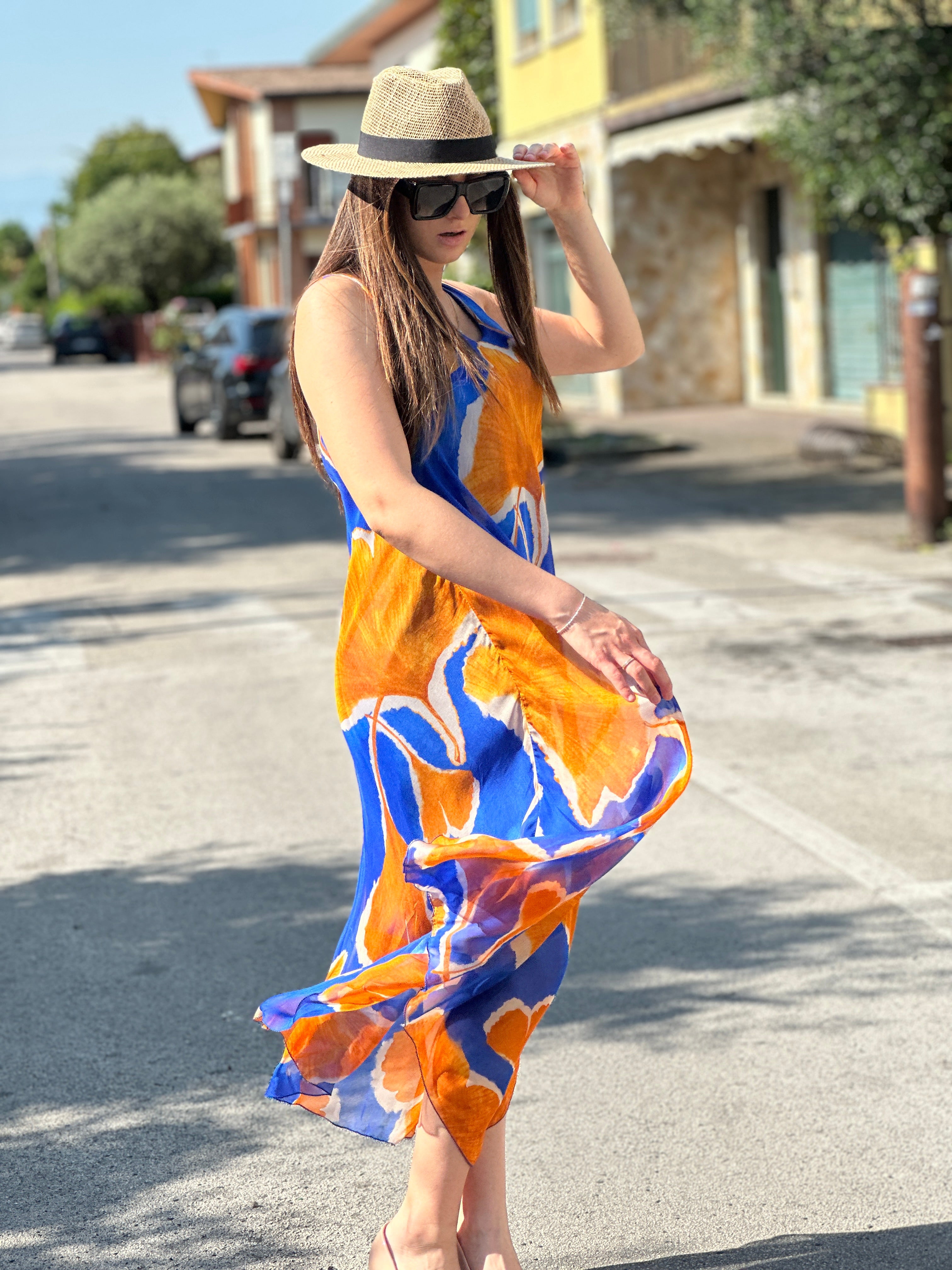 Abito Valencia blu