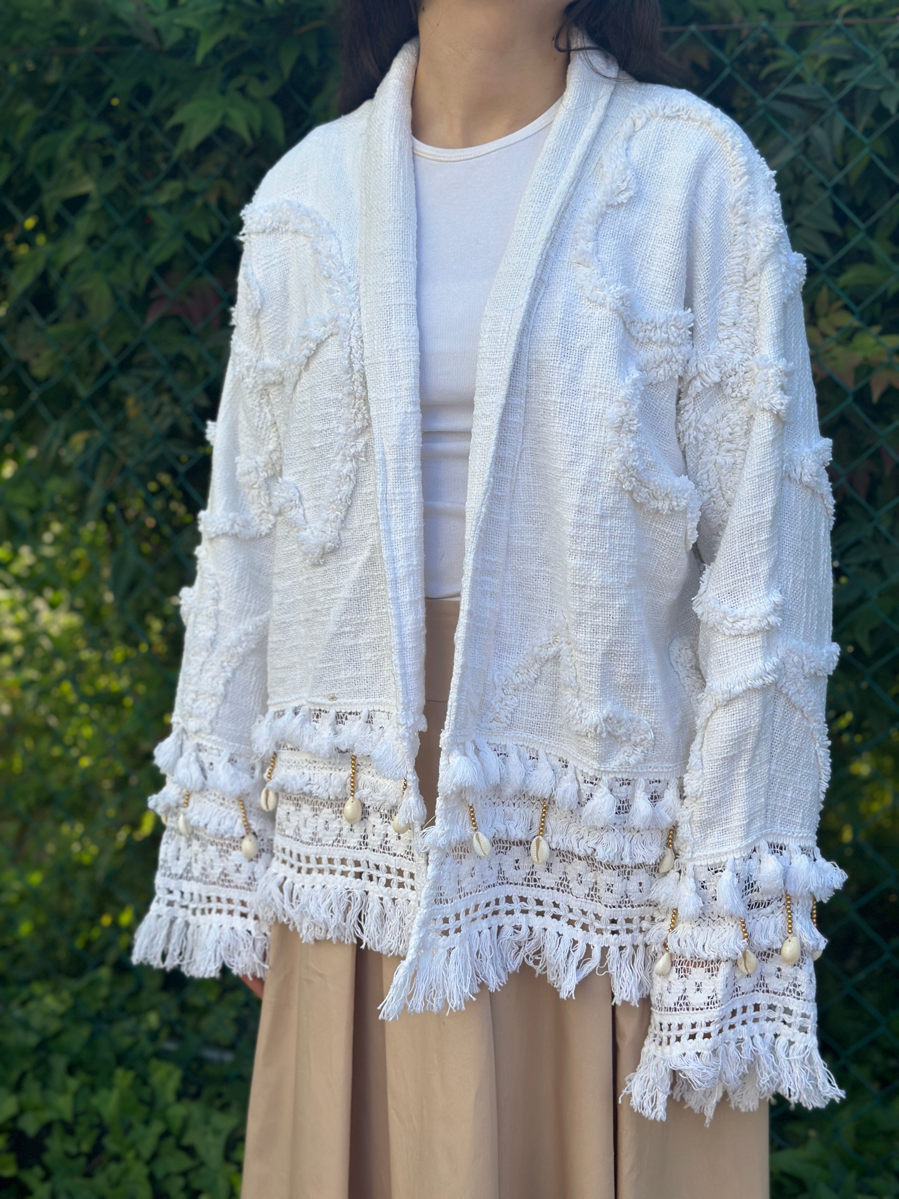 Kimono Sary Bianco