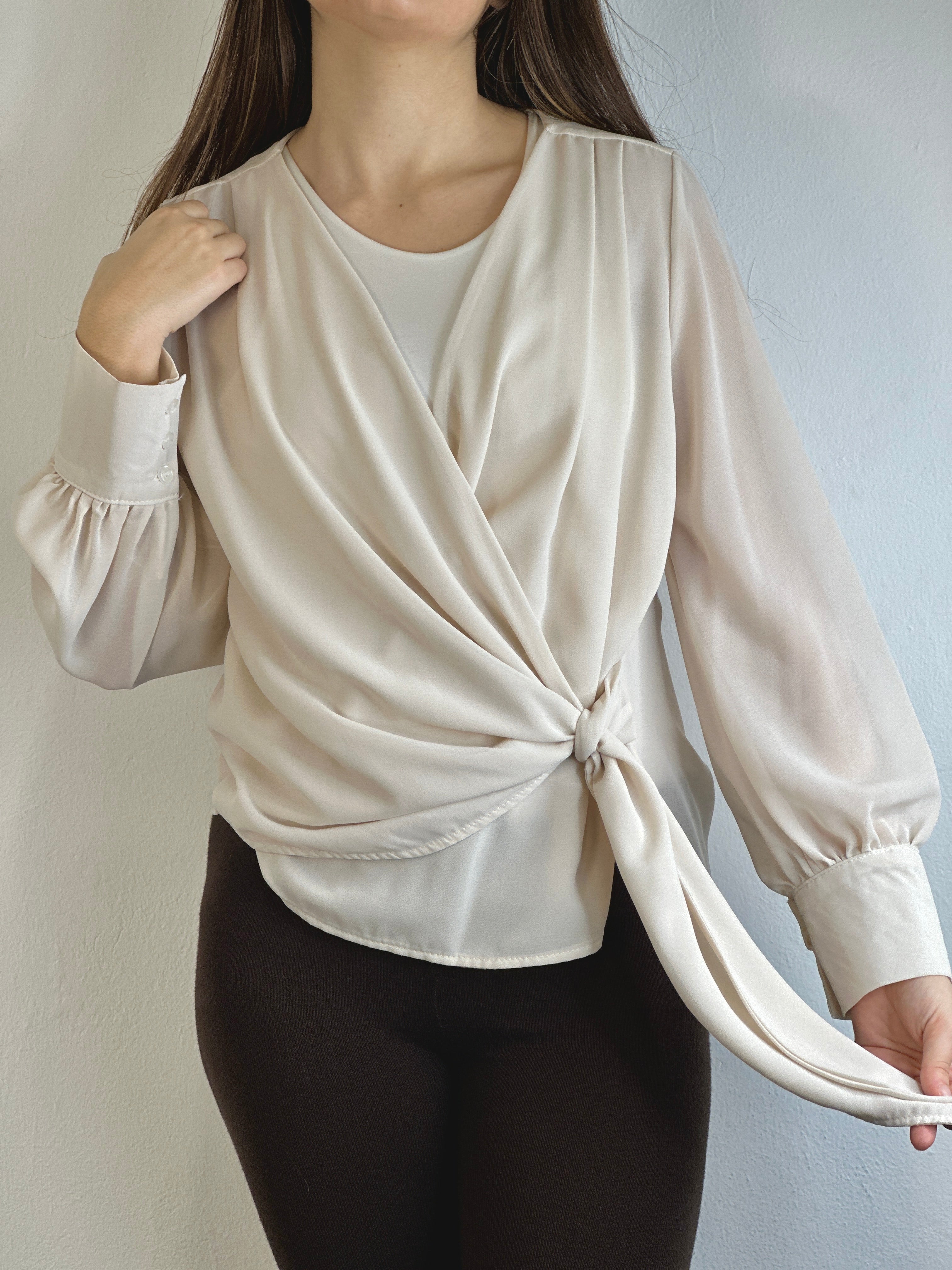 Camicia Elegante beige