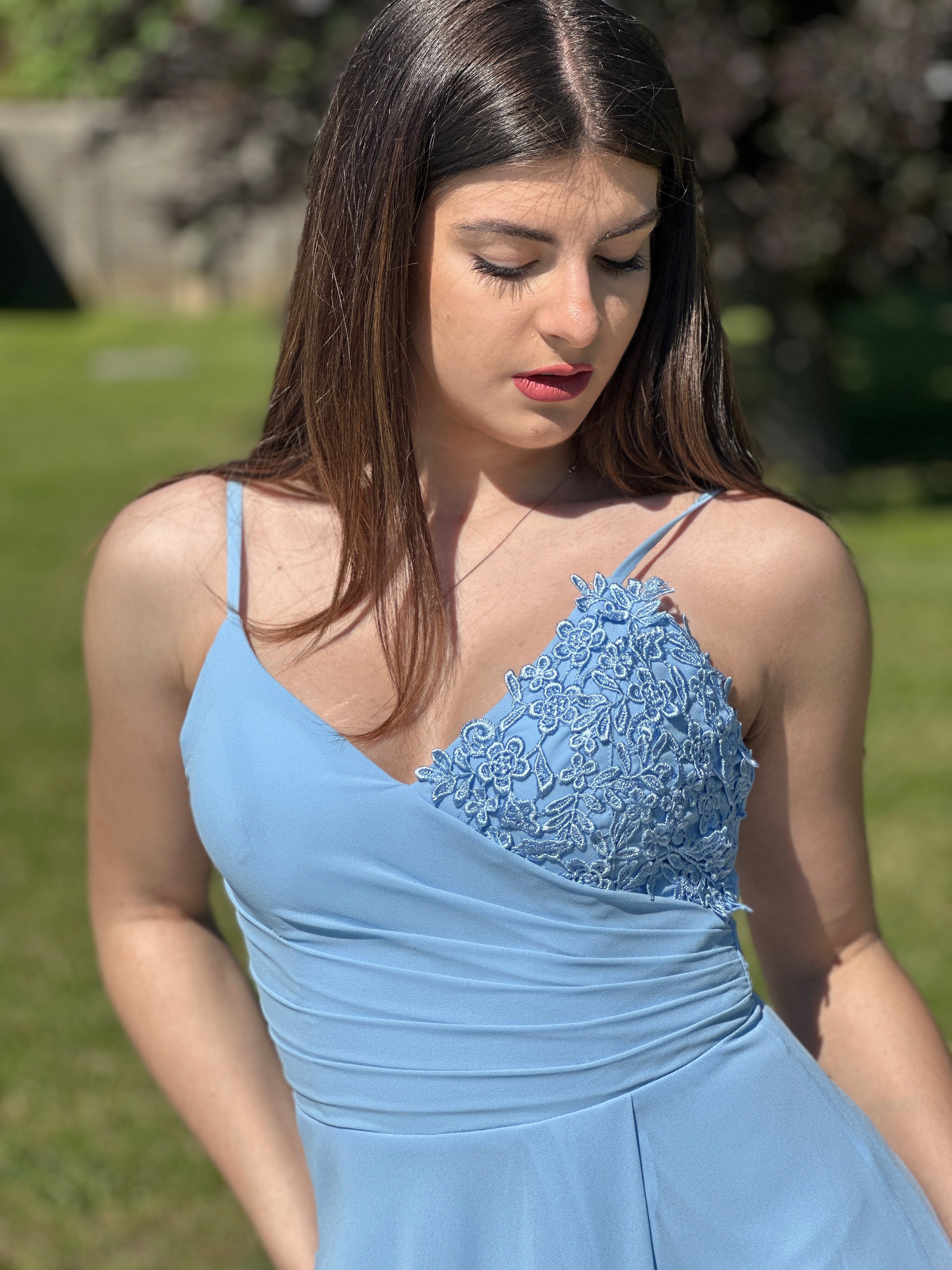 Abito azzurro cielo