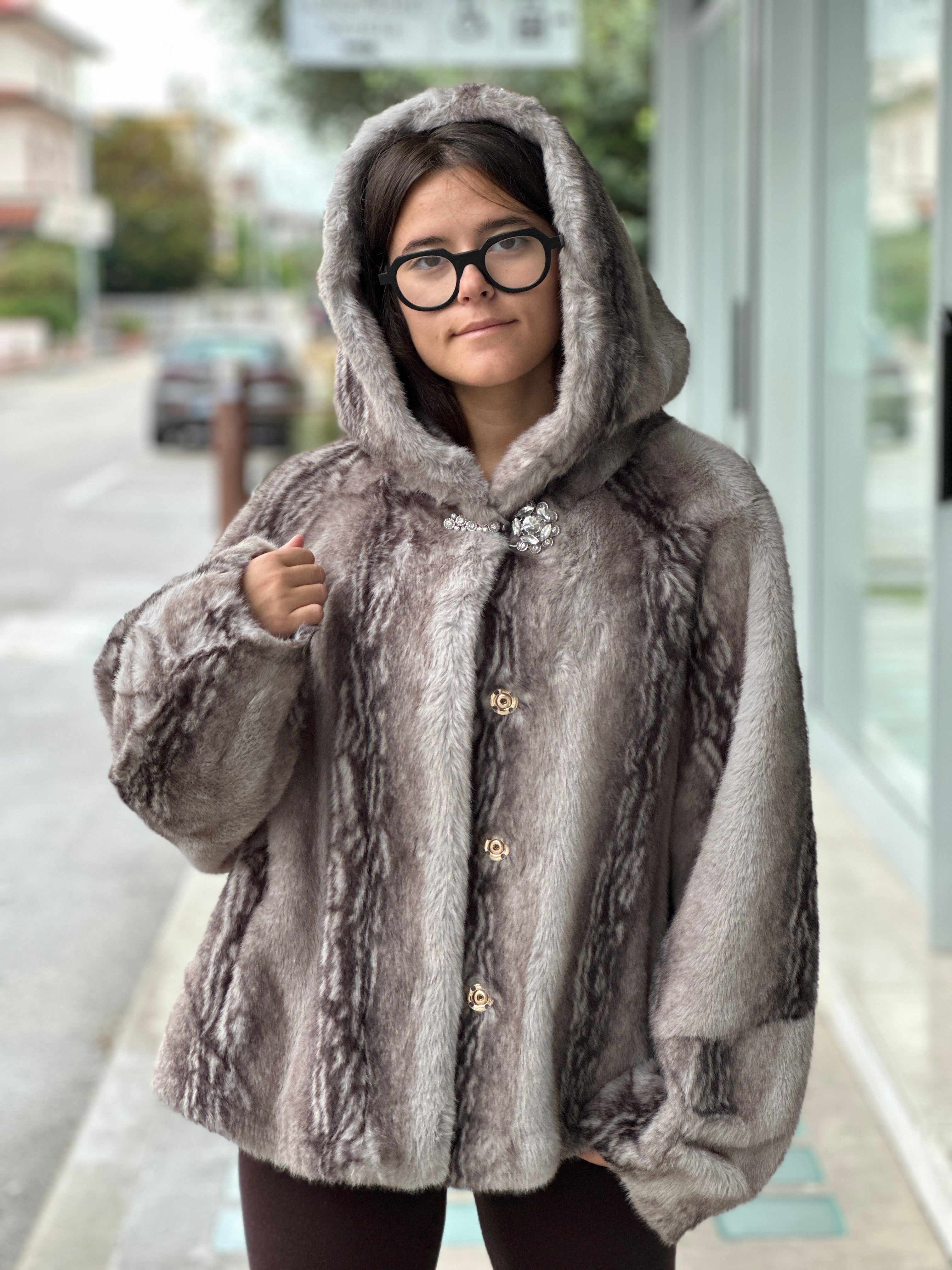 EcoPelliccia grigia