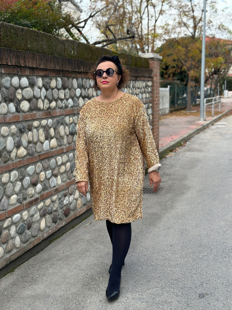 Abito curvy Paillettes