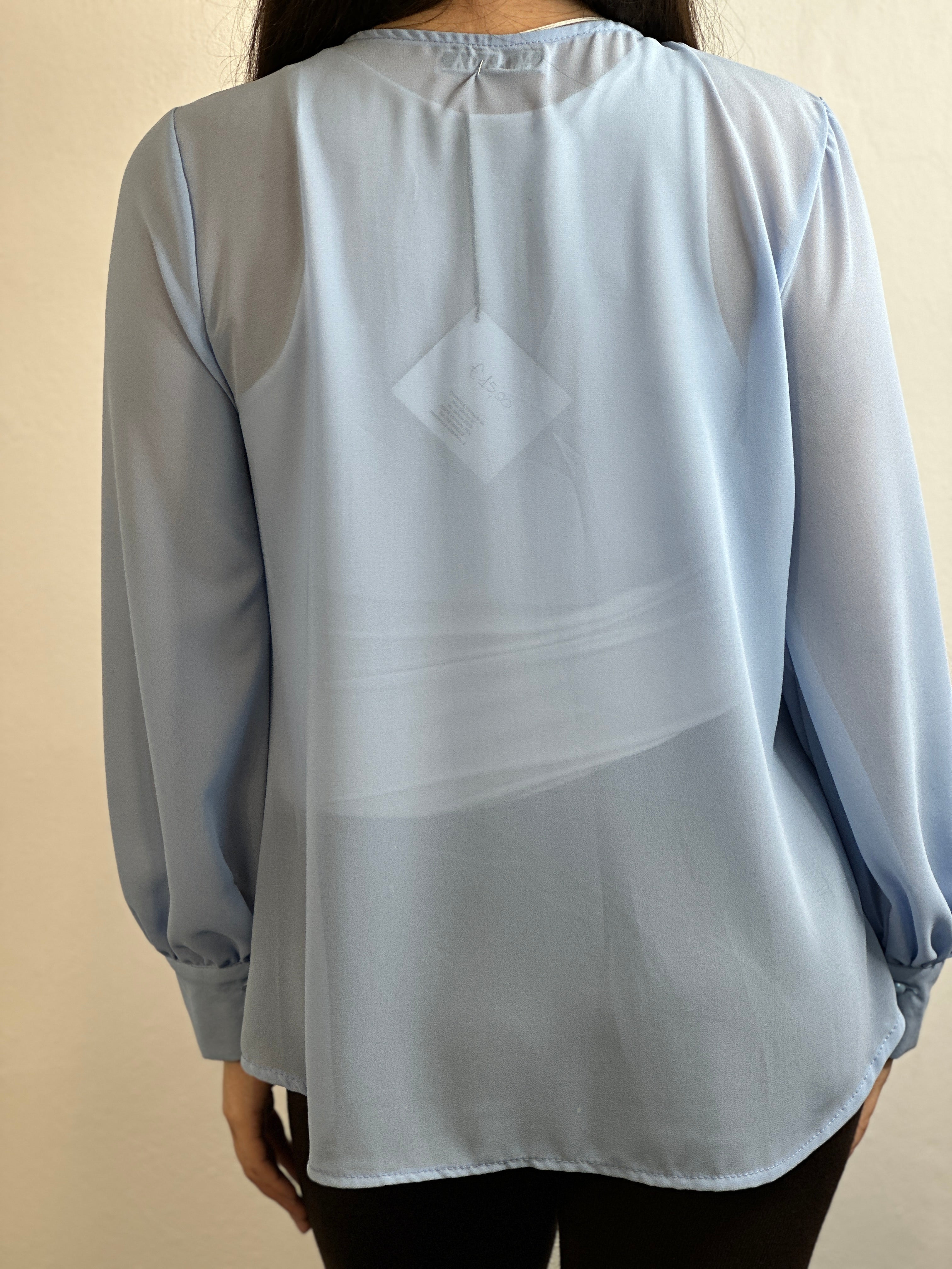 Camicia Elegante azzurra