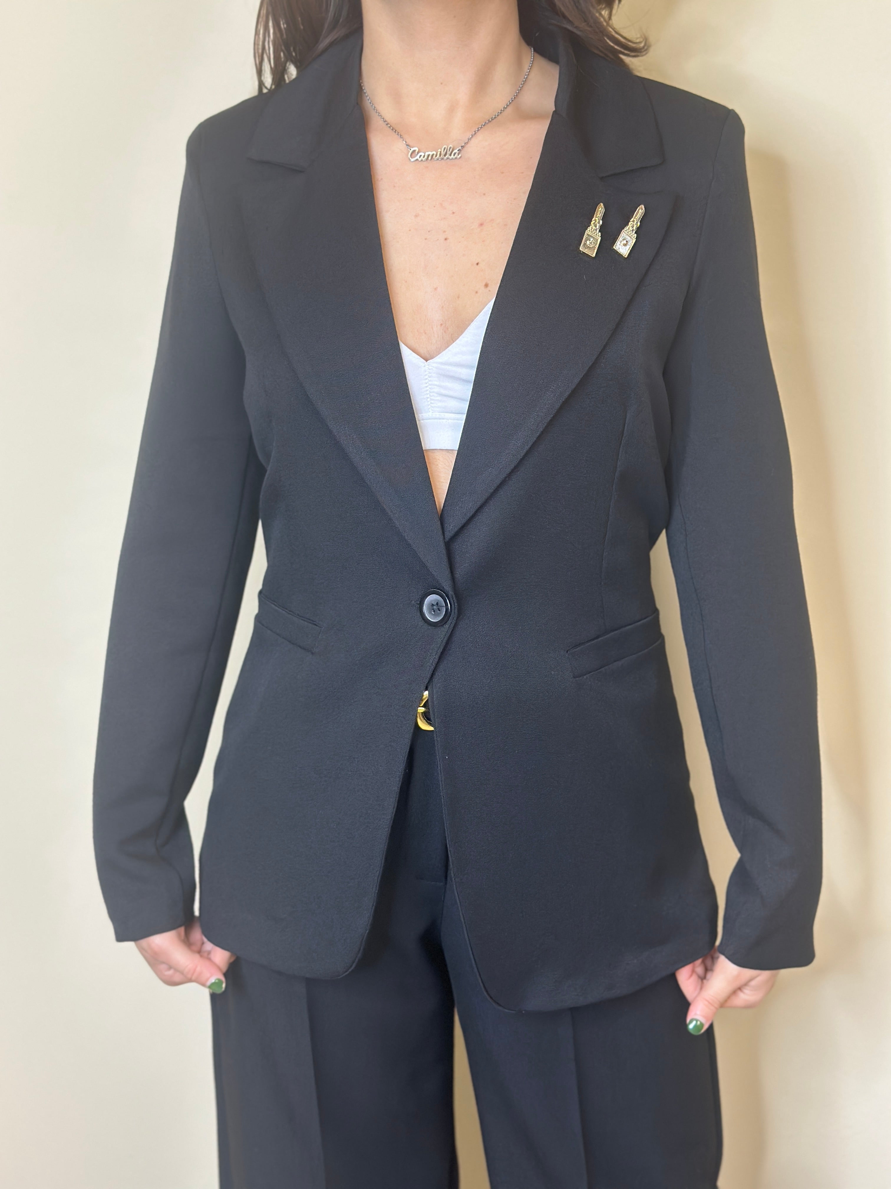 Tailleur brand Miraga nero
