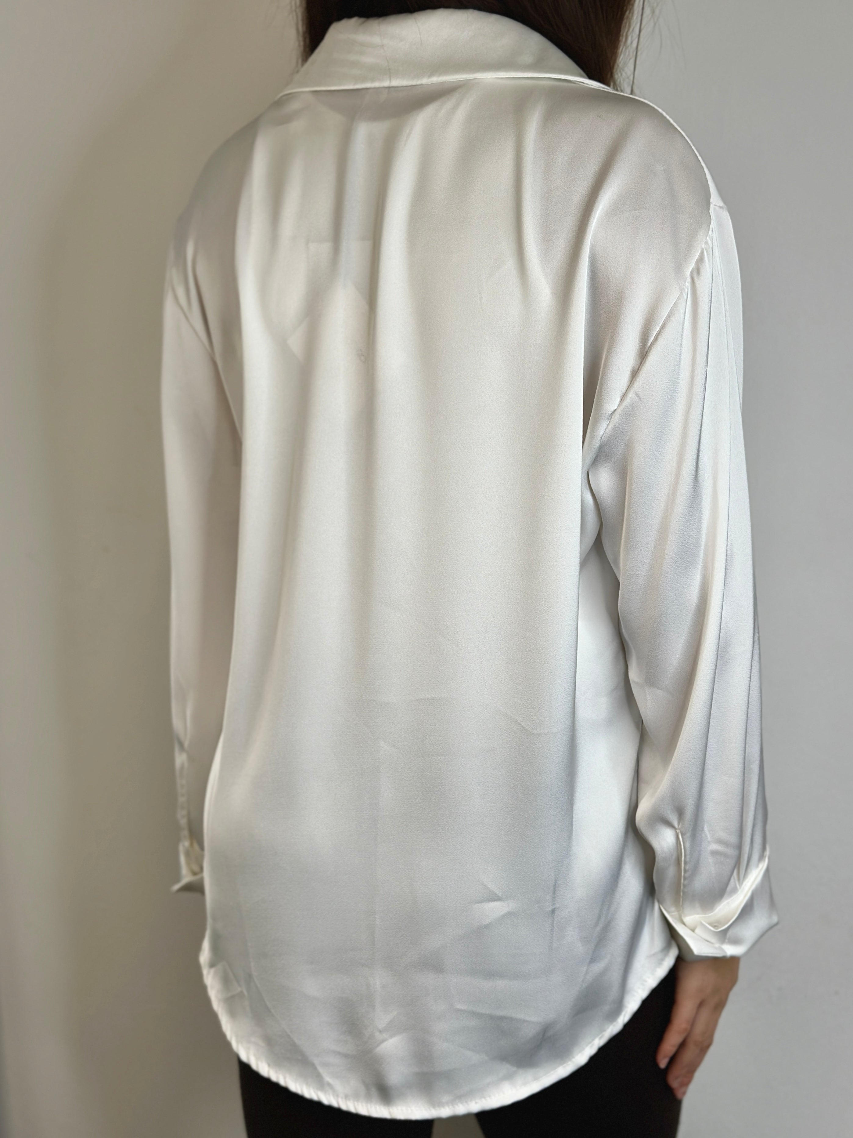 Camicia Basic satinata