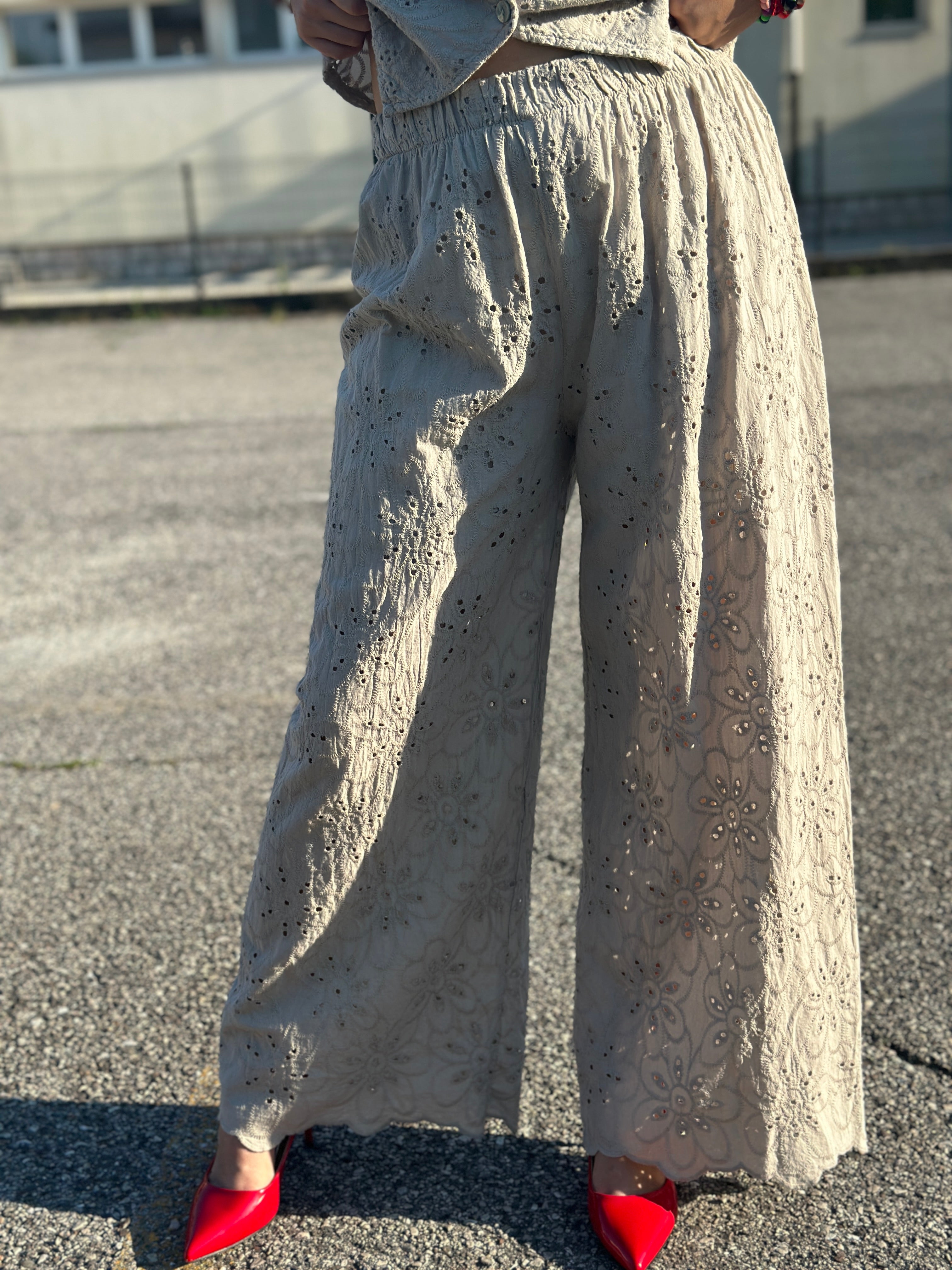 Gilet San Gallo Tortora