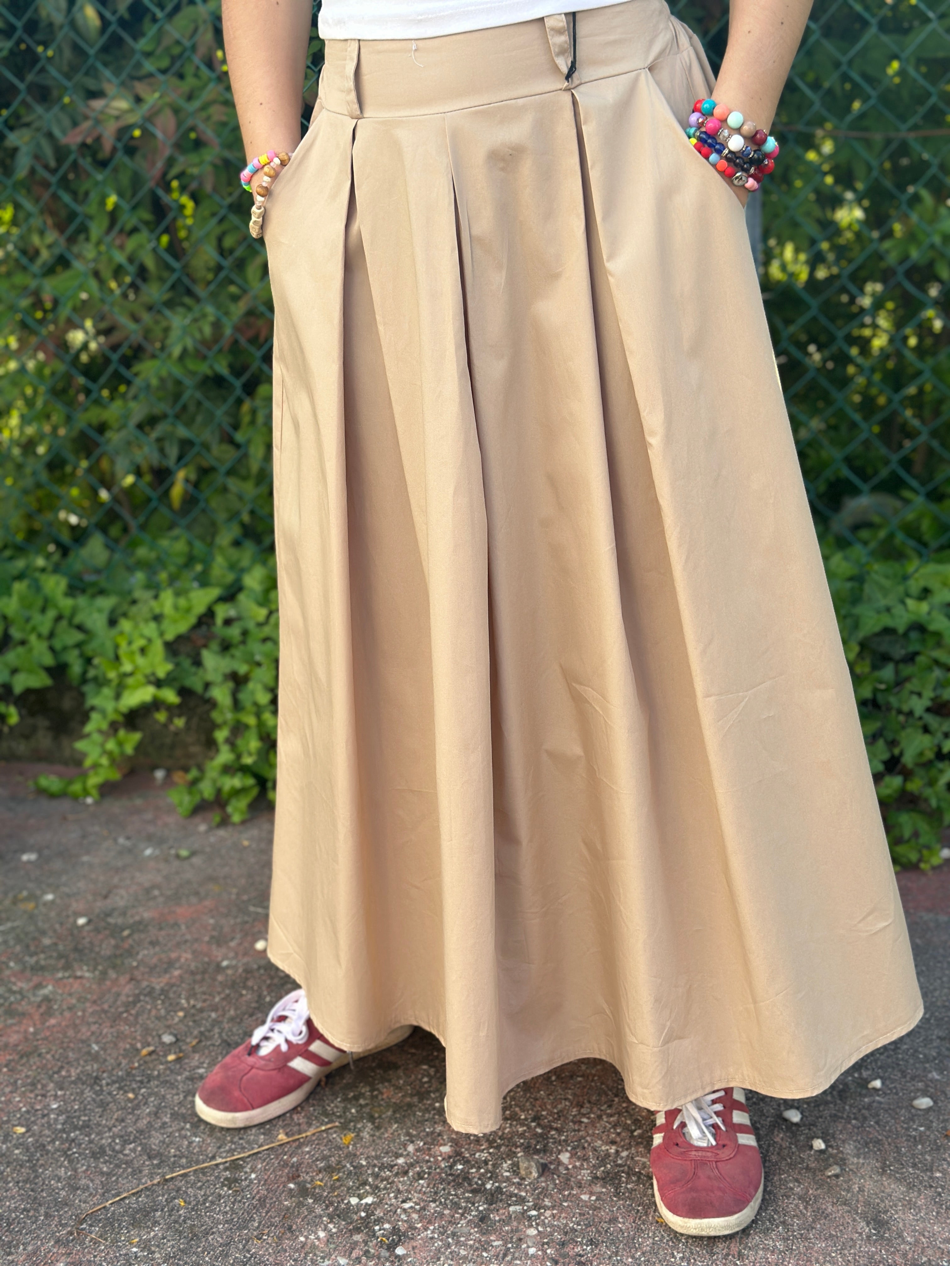 Gonna Camilla beige