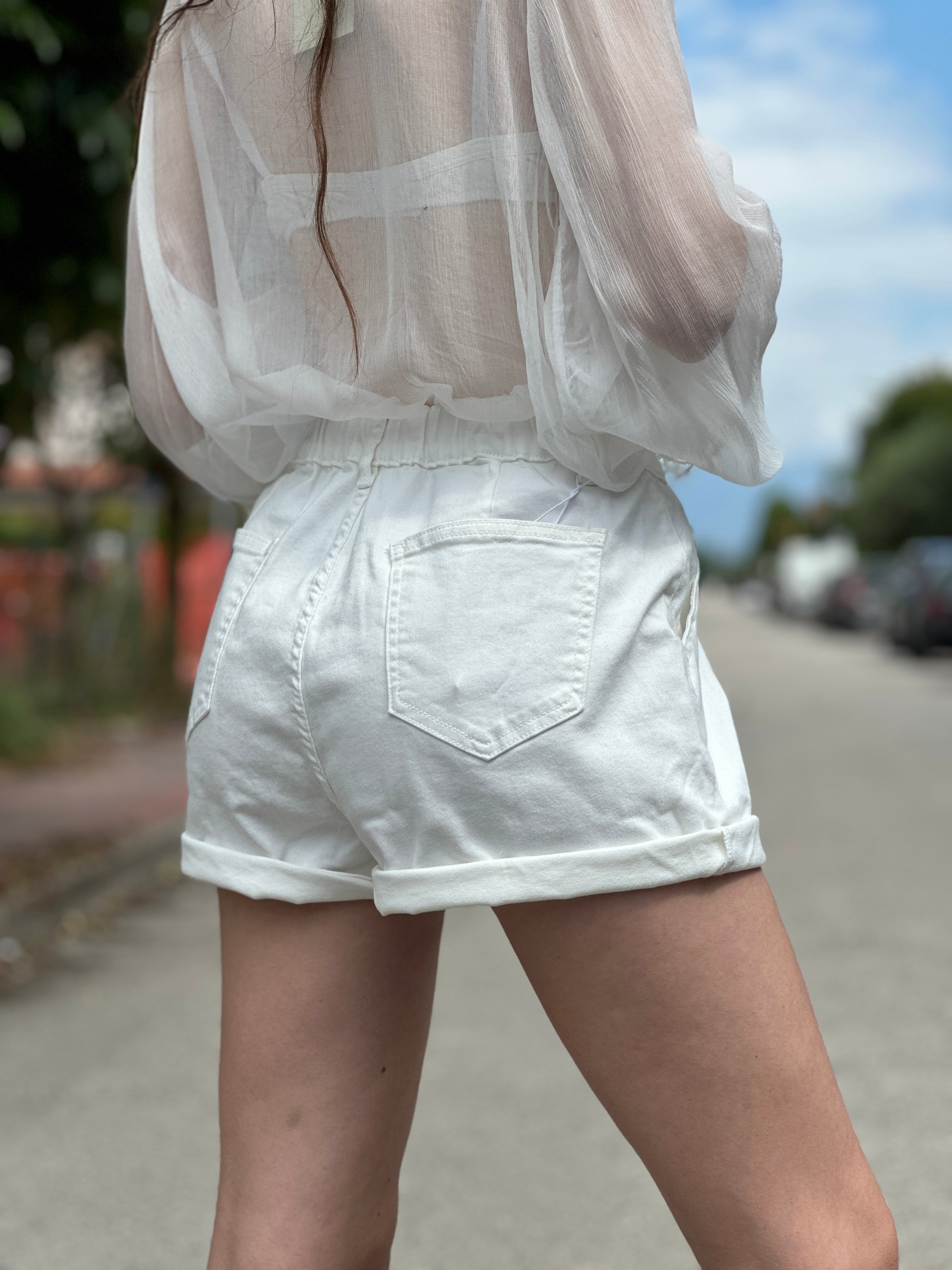 Short Blanc