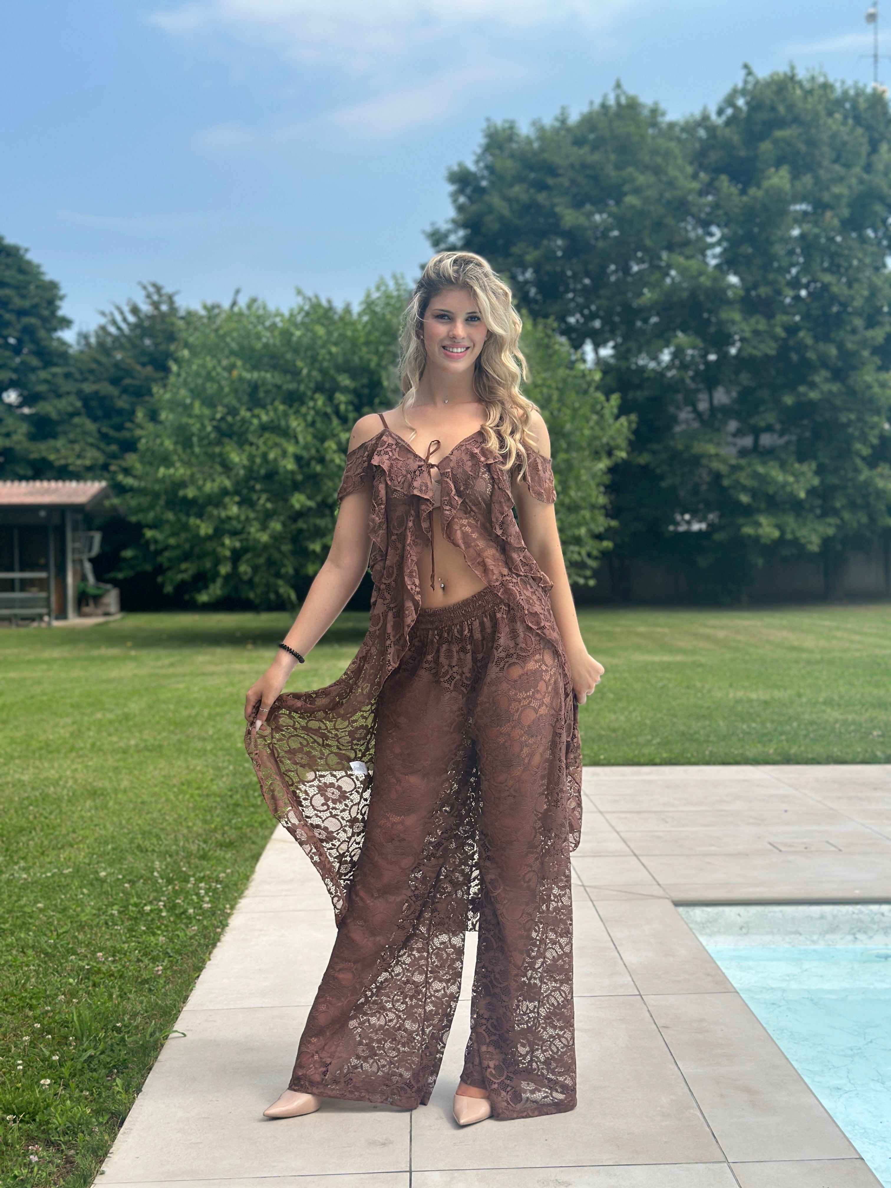 Completo trasparenze pizzo