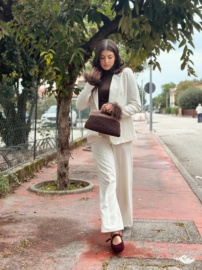 Pantalone Elegant panna