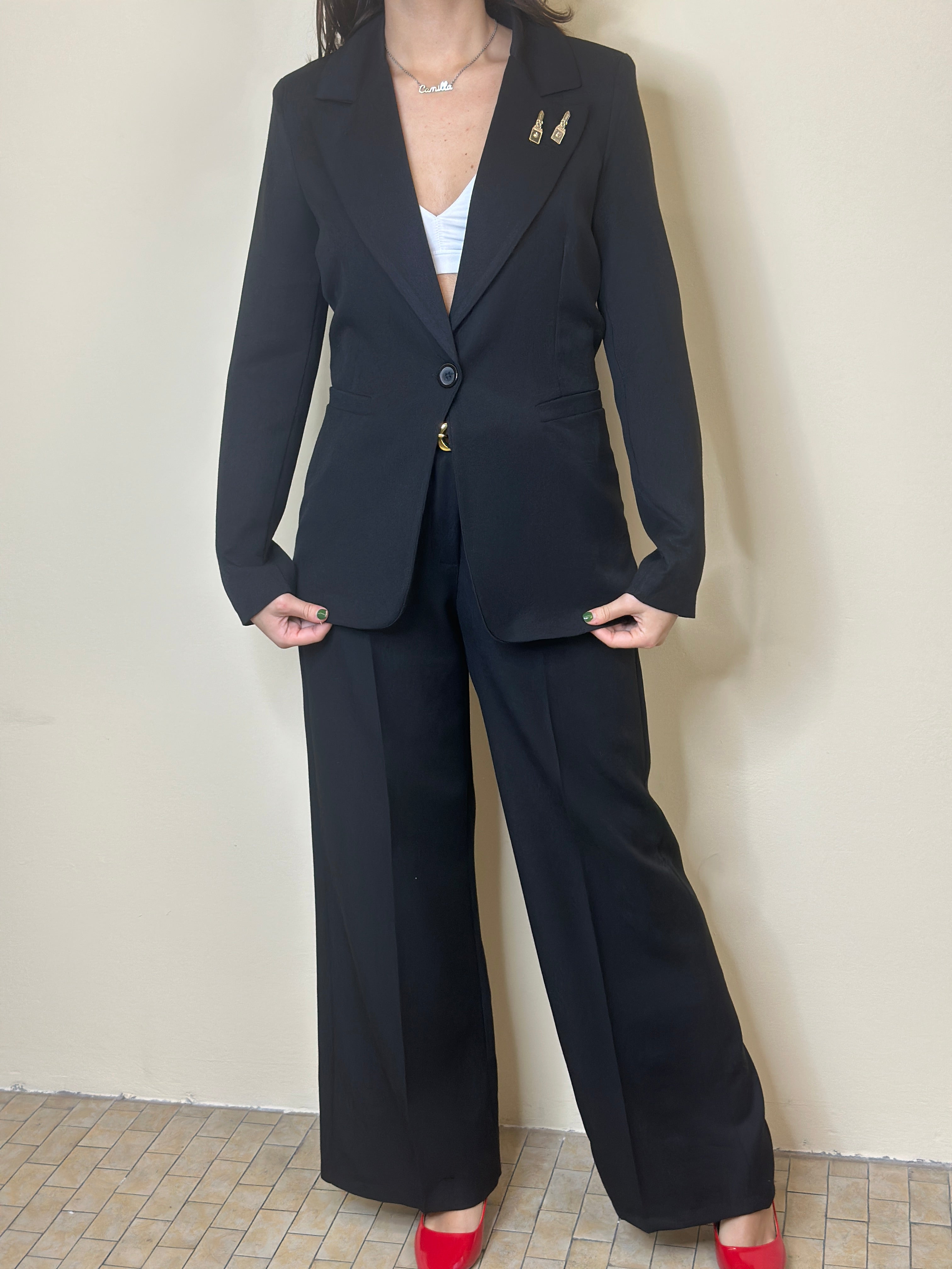 Tailleur brand Miraga nero