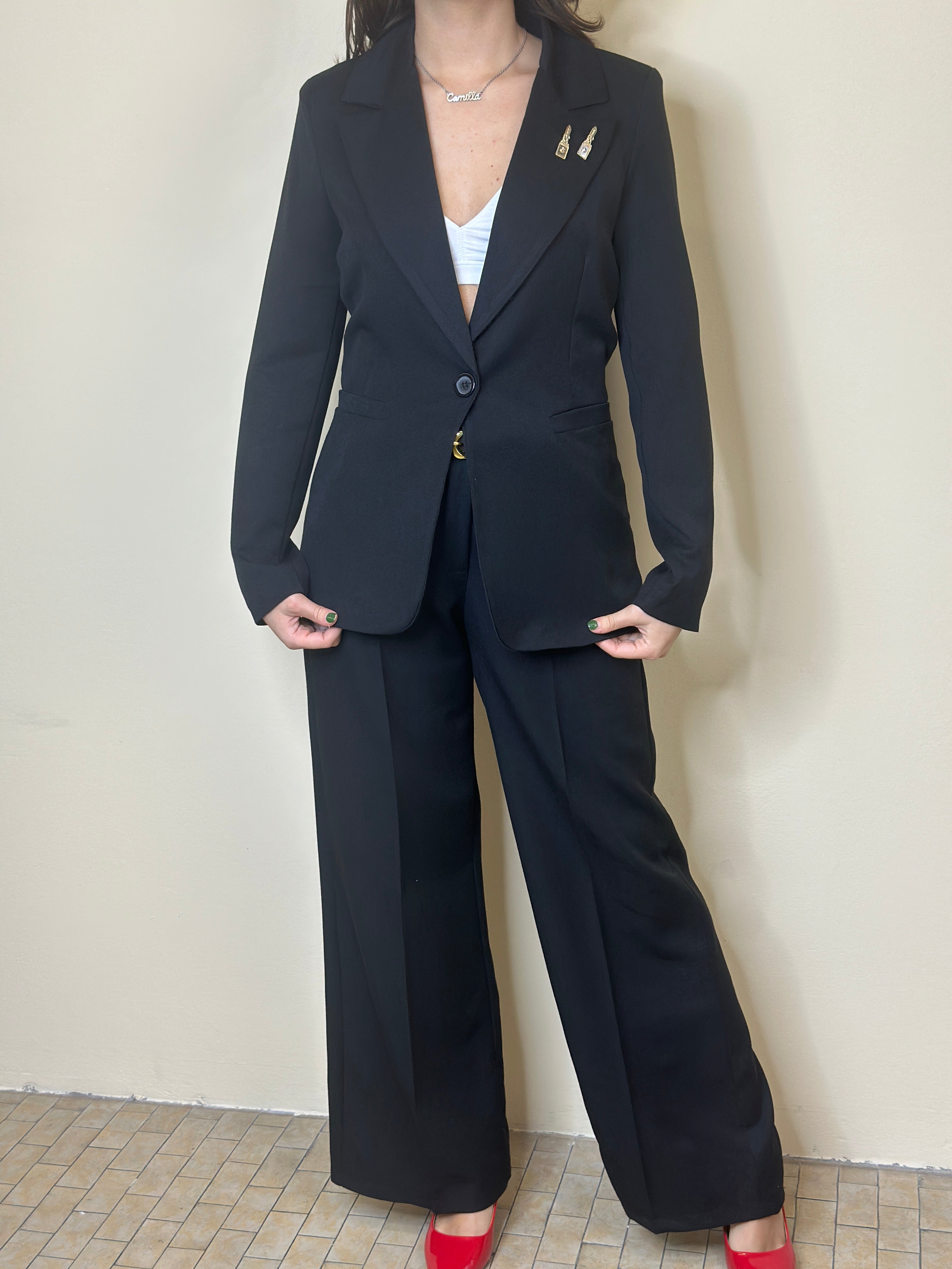 Tailleur brand Miraga nero